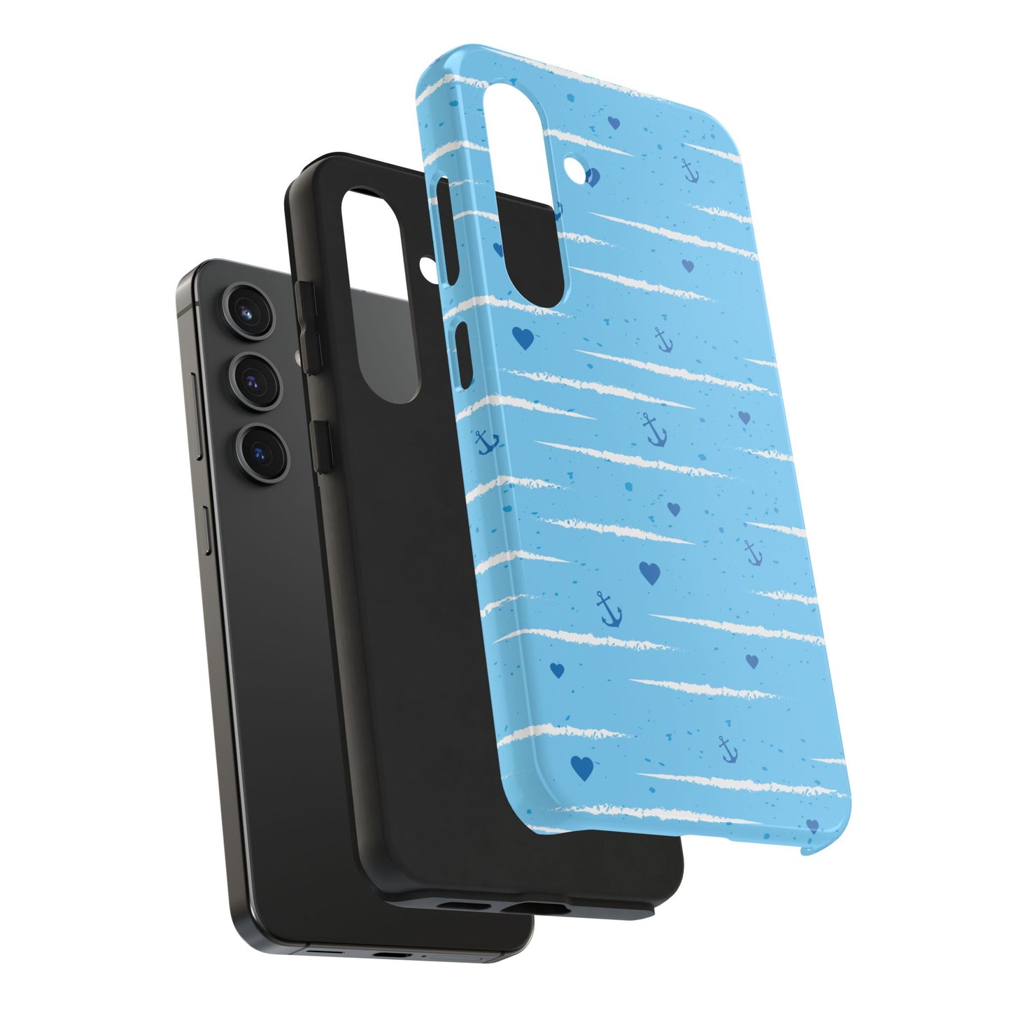 Nautical Tough Phone Cases | Beach Vibes, Anchors, Gifts for Travelers, Unique Phone Accessories, Ocean-Themed Cases