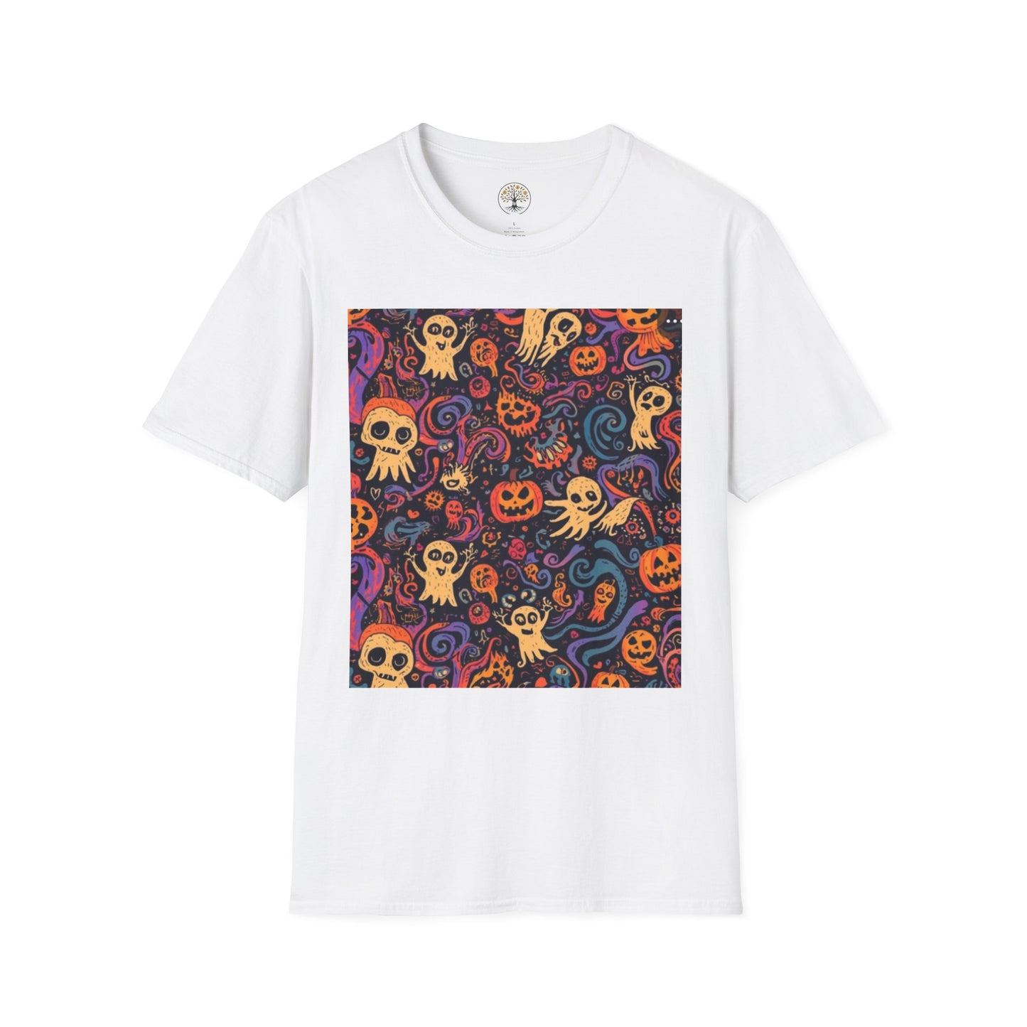 Halloween-Themed Unisex T-Shirt, Spooky Shirt, Fall Fashion, Seasonal Apparel, Trick-or-Treat Tee, Fun Halloween Wear