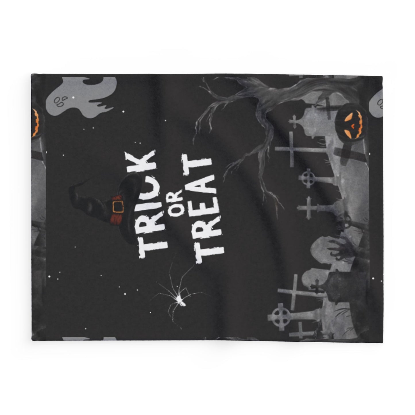 Halloween Trick or Treat Blanket