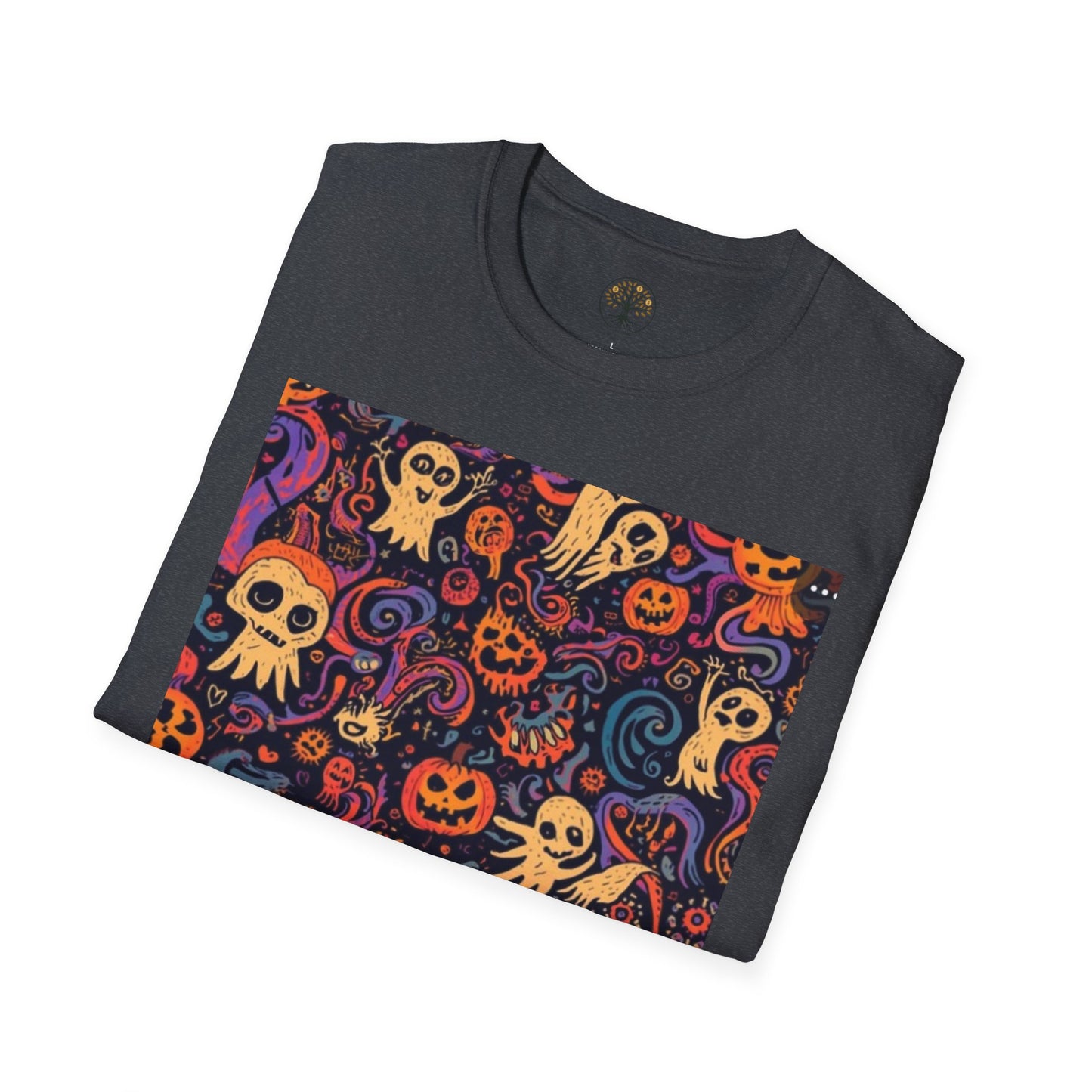 Halloween-Themed Unisex T-Shirt, Spooky Shirt, Fall Fashion, Seasonal Apparel, Trick-or-Treat Tee, Fun Halloween Wear