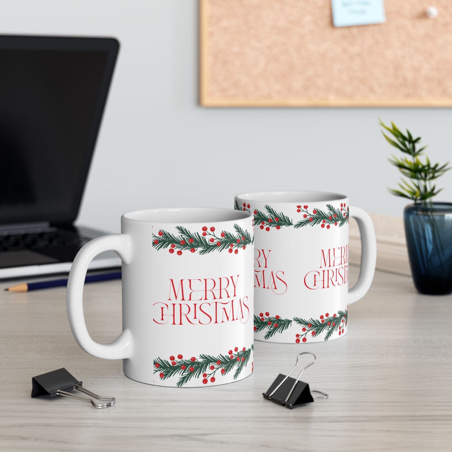 Festive Christmas Mug - Perfect Holiday Gift, Seasonal Drinkware, Coffee Cup, Merry Christmas Decor, Winter Beverage