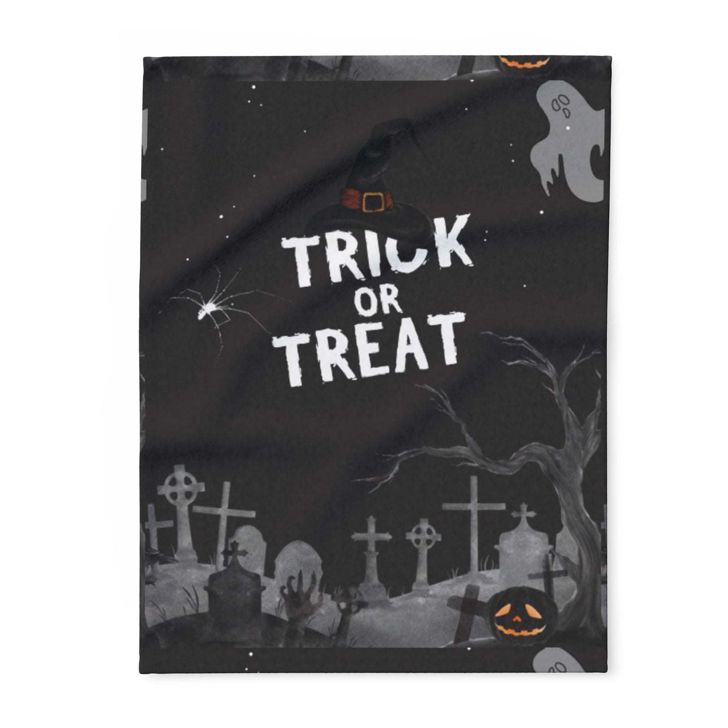 Halloween Trick or Treat Blanket
