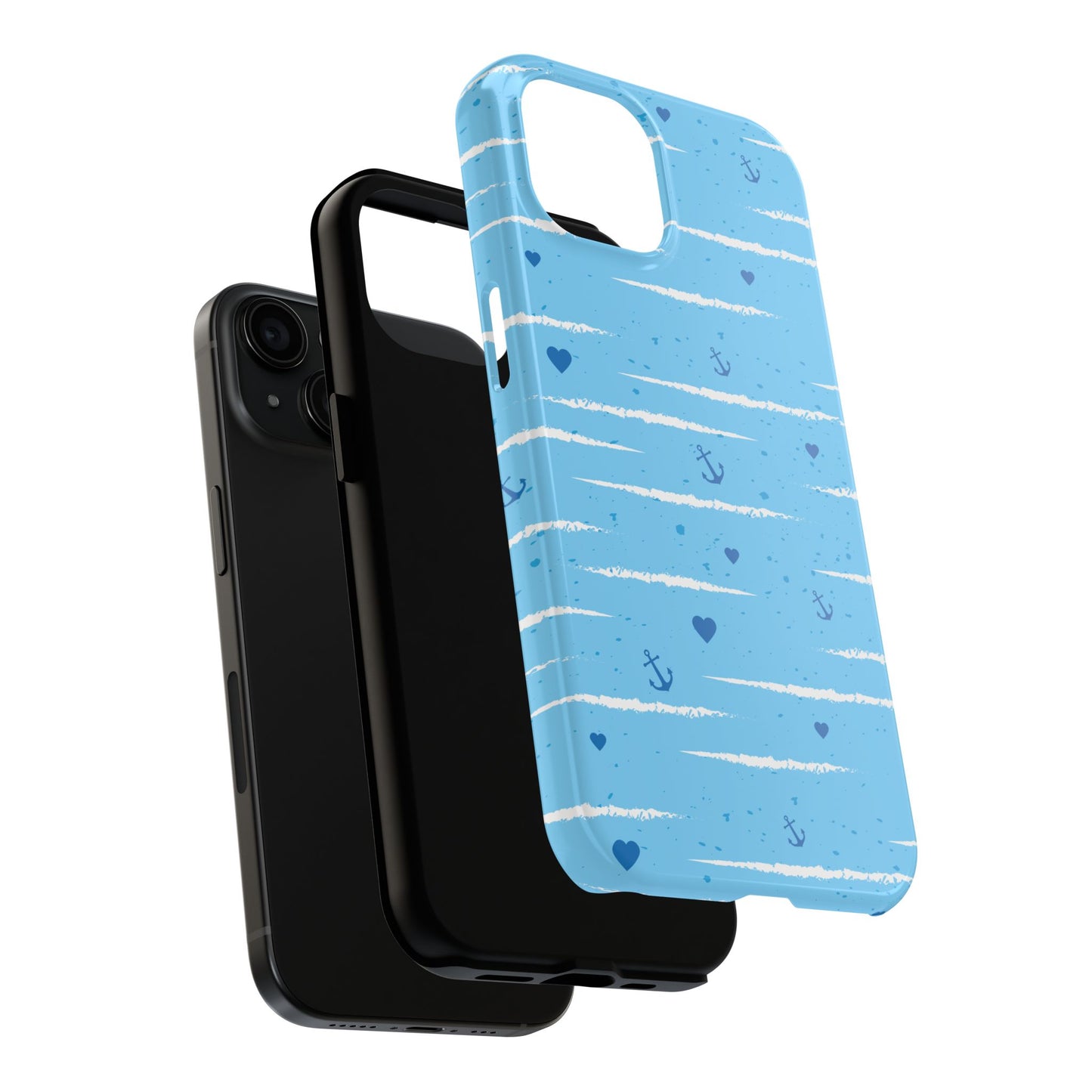 Nautical Tough Phone Cases | Beach Vibes, Anchors, Gifts for Travelers, Unique Phone Accessories, Ocean-Themed Cases