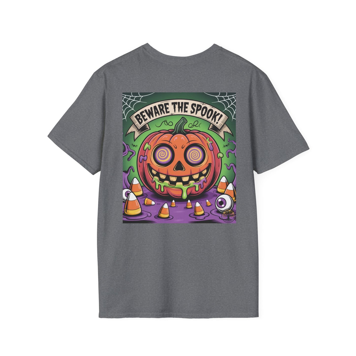Halloween-Themed Unisex T-Shirt, Spooky Shirt, Fall Fashion, Seasonal Apparel, Trick-or-Treat Tee, Fun Halloween Wear