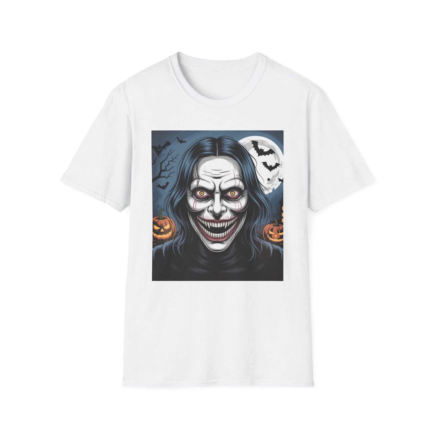 Halloween Graphic Tee, Spooky Unisex T-Shirt, October Celebration, Costume Party Shirt, Horror Fan Gift, Festive Apparel