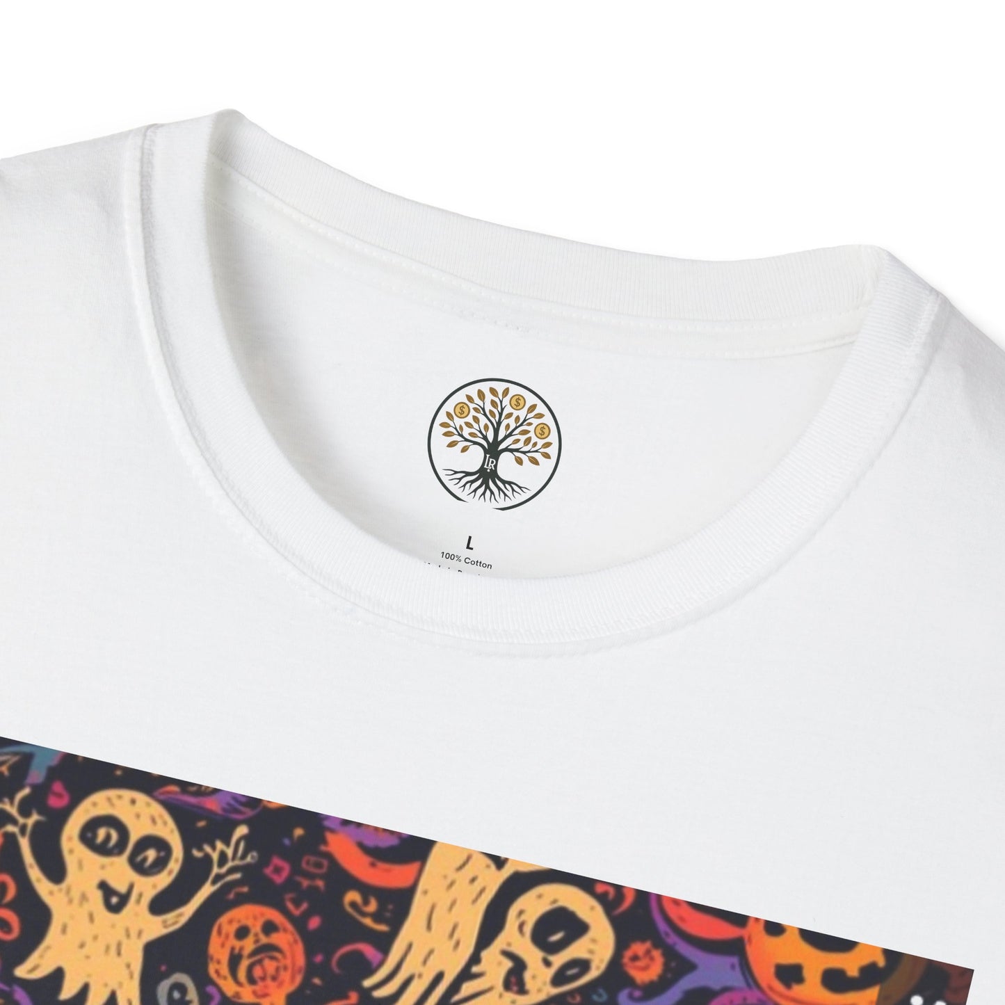Halloween-Themed Unisex T-Shirt, Spooky Shirt, Fall Fashion, Seasonal Apparel, Trick-or-Treat Tee, Fun Halloween Wear
