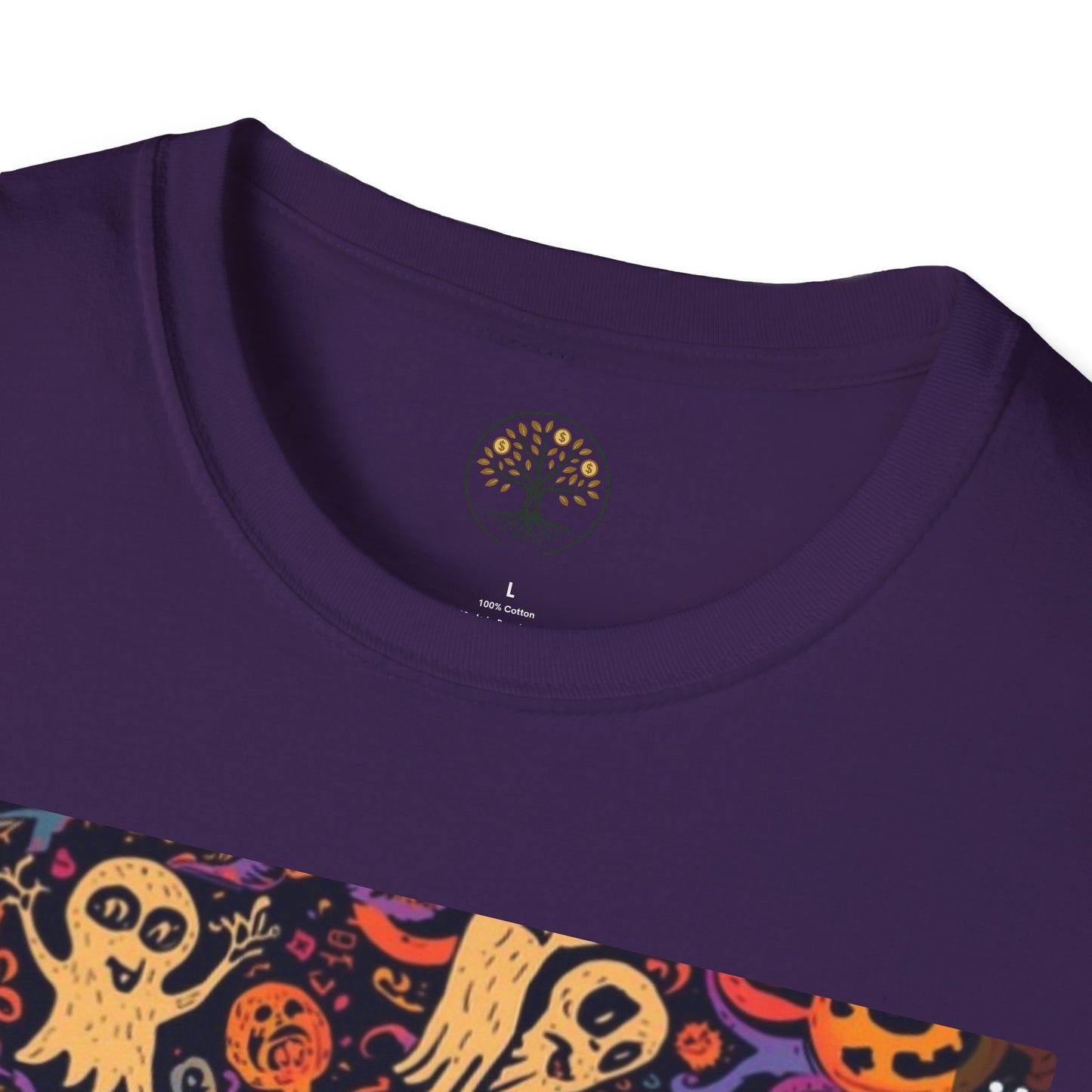 Halloween-Themed Unisex T-Shirt, Spooky Shirt, Fall Fashion, Seasonal Apparel, Trick-or-Treat Tee, Fun Halloween Wear