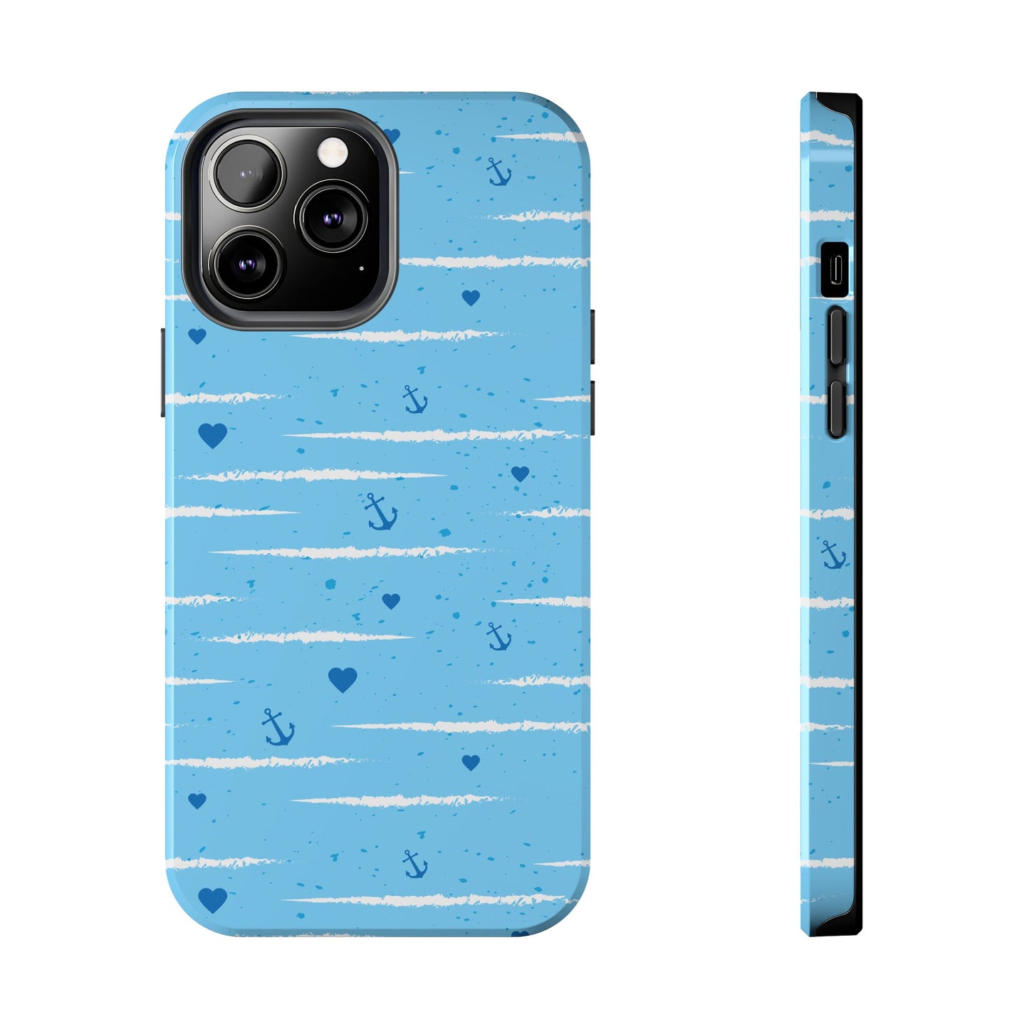 Nautical Tough Phone Cases | Beach Vibes, Anchors, Gifts for Travelers, Unique Phone Accessories, Ocean-Themed Cases