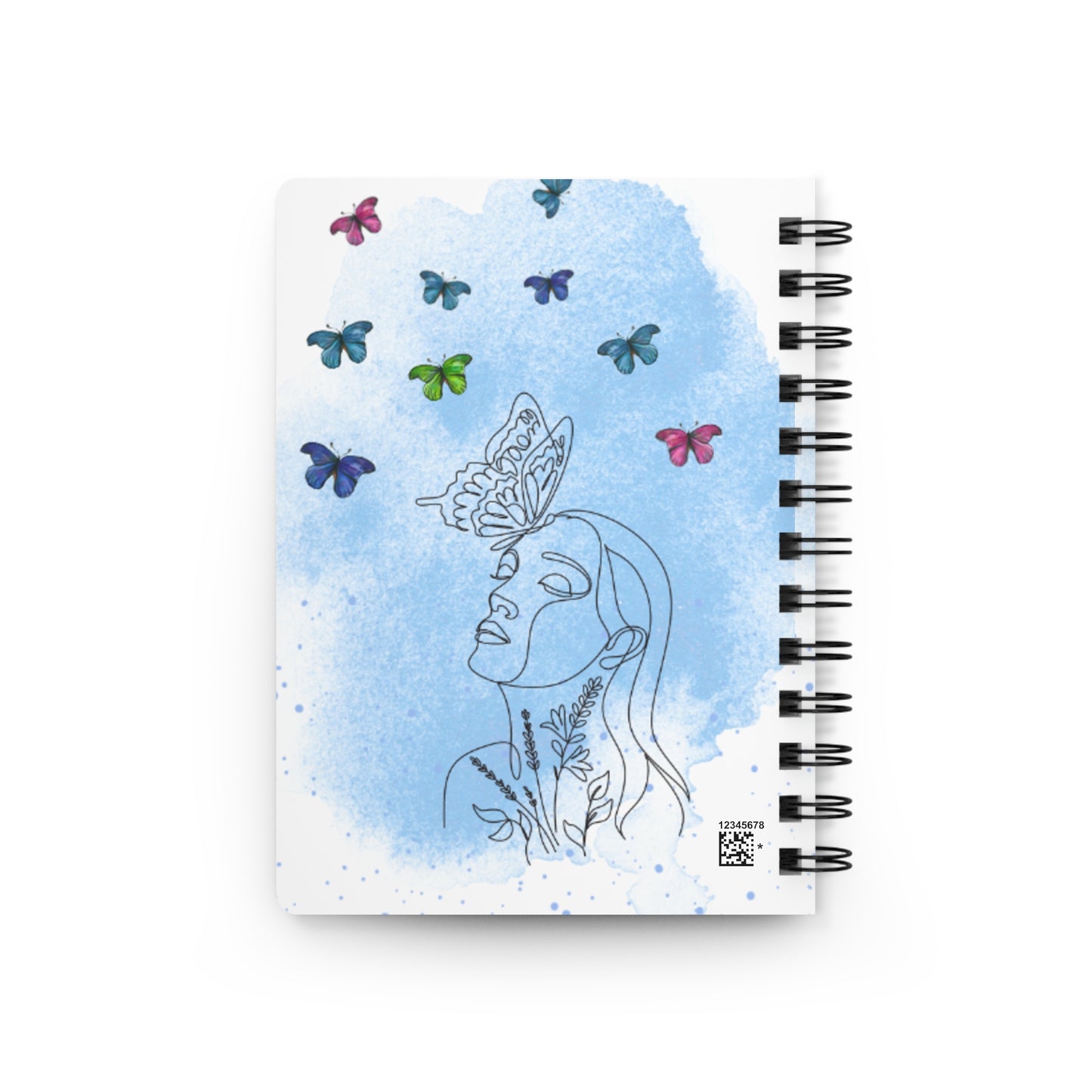 Vibrant Spiral Bound Journal - Daily Journal for Reflective Writing, Gift for Writers, Art Lovers, and Note-Takers, Perfect for Self-Care