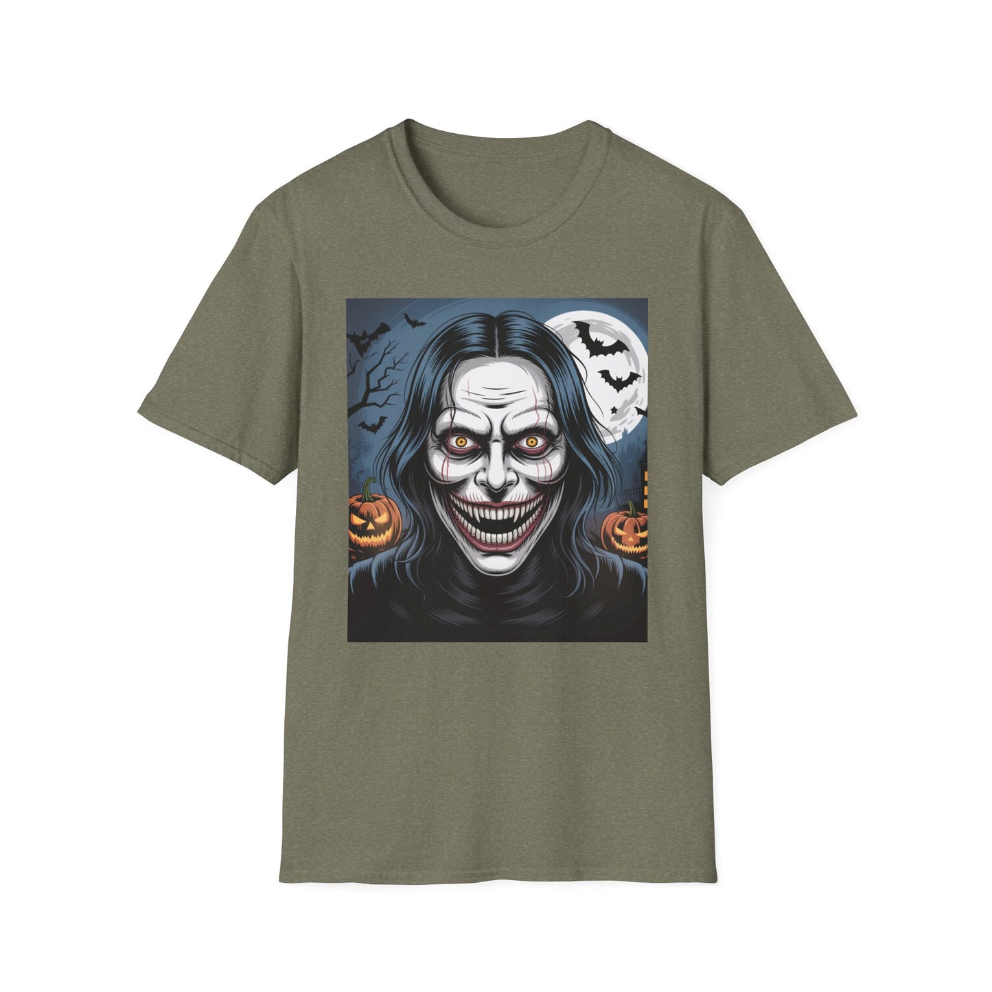 Halloween Graphic Tee, Spooky Unisex T-Shirt, October Celebration, Costume Party Shirt, Horror Fan Gift, Festive Apparel