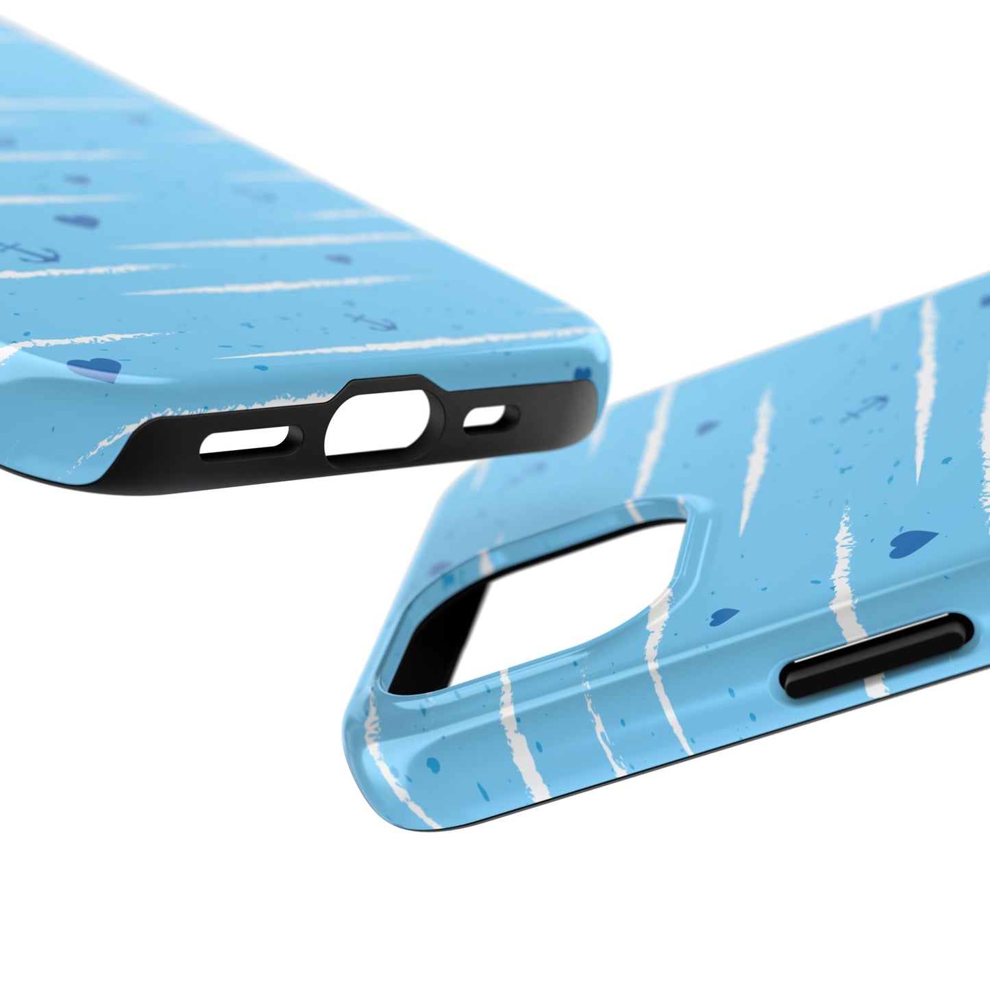 Nautical Tough Phone Cases | Beach Vibes, Anchors, Gifts for Travelers, Unique Phone Accessories, Ocean-Themed Cases