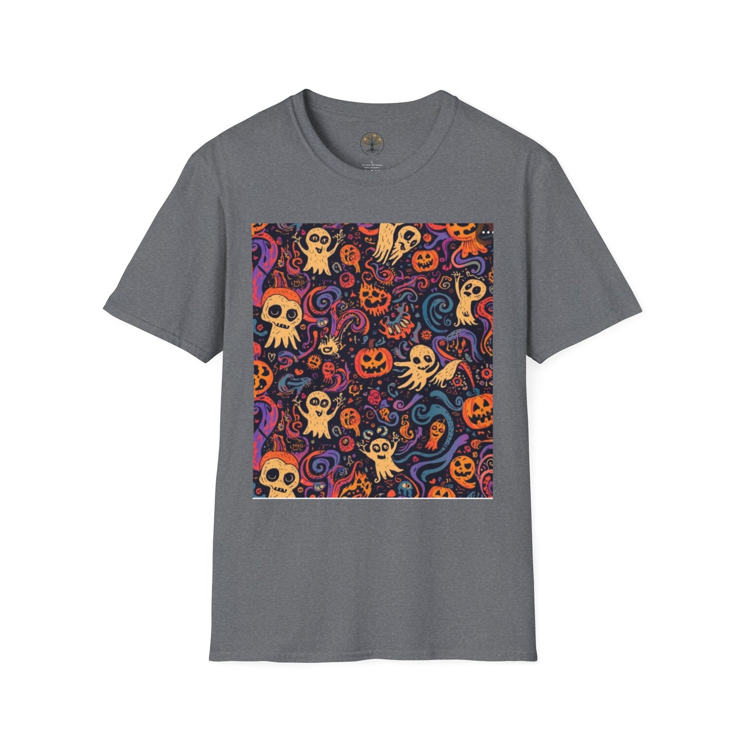 Halloween-Themed Unisex T-Shirt, Spooky Shirt, Fall Fashion, Seasonal Apparel, Trick-or-Treat Tee, Fun Halloween Wear
