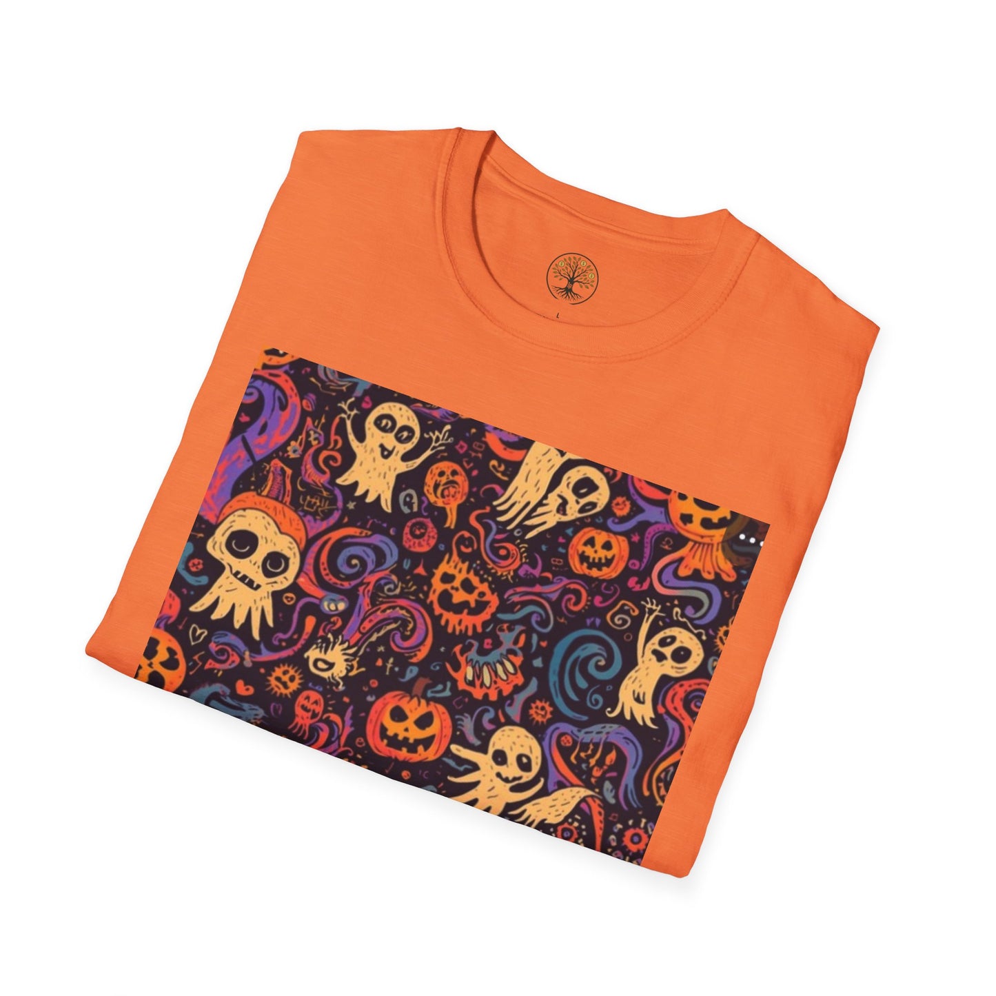 Halloween-Themed Unisex T-Shirt, Spooky Shirt, Fall Fashion, Seasonal Apparel, Trick-or-Treat Tee, Fun Halloween Wear