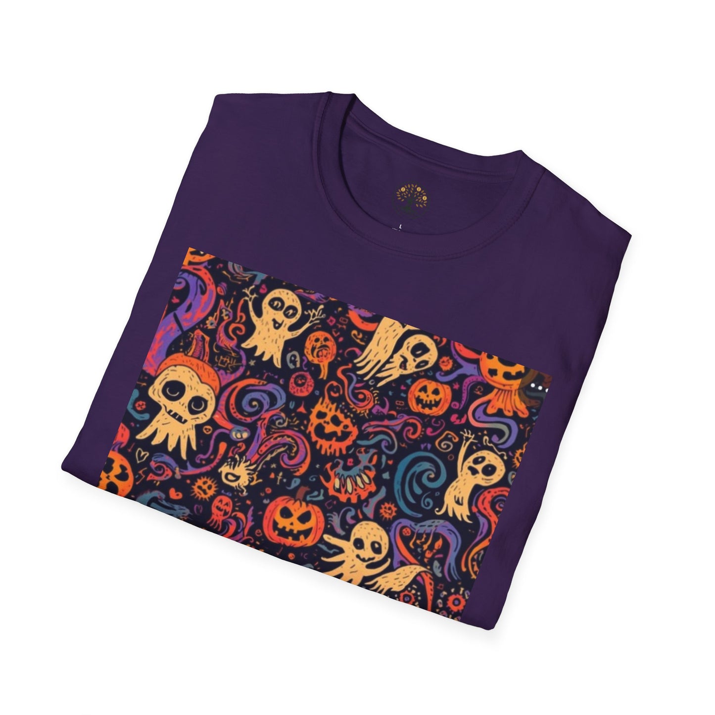 Halloween-Themed Unisex T-Shirt, Spooky Shirt, Fall Fashion, Seasonal Apparel, Trick-or-Treat Tee, Fun Halloween Wear