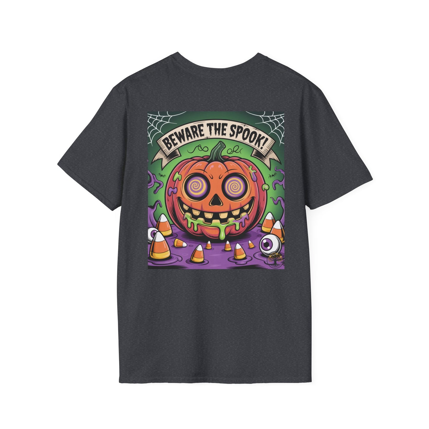 Halloween-Themed Unisex T-Shirt, Spooky Shirt, Fall Fashion, Seasonal Apparel, Trick-or-Treat Tee, Fun Halloween Wear