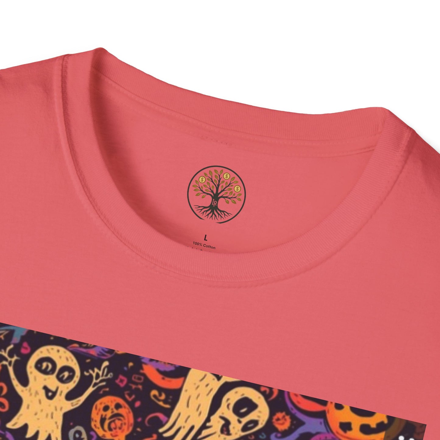 Halloween-Themed Unisex T-Shirt, Spooky Shirt, Fall Fashion, Seasonal Apparel, Trick-or-Treat Tee, Fun Halloween Wear