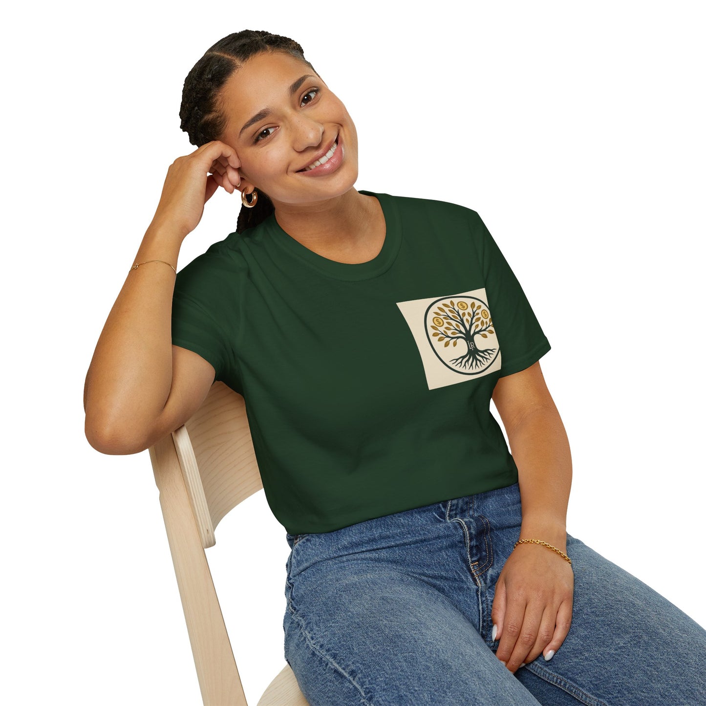 Lyles’ Roots Brand T-Shirt | Inspirational Unisex Tee for Nature Lovers, Gifts for Birthdays, Family Gatherings, Eco-Conscious Vibes
