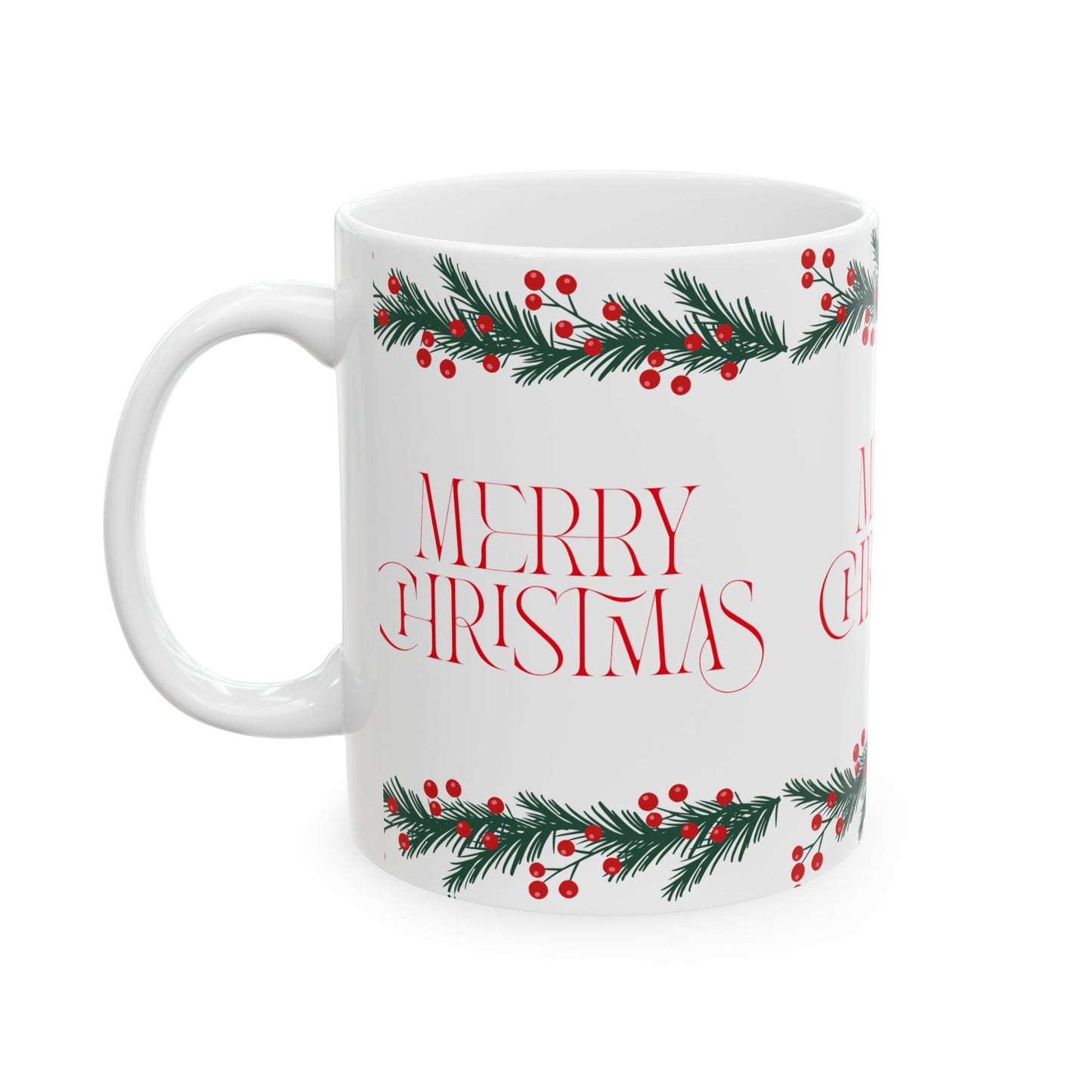 Festive Christmas Mug - Perfect Holiday Gift, Seasonal Drinkware, Coffee Cup, Merry Christmas Decor, Winter Beverage