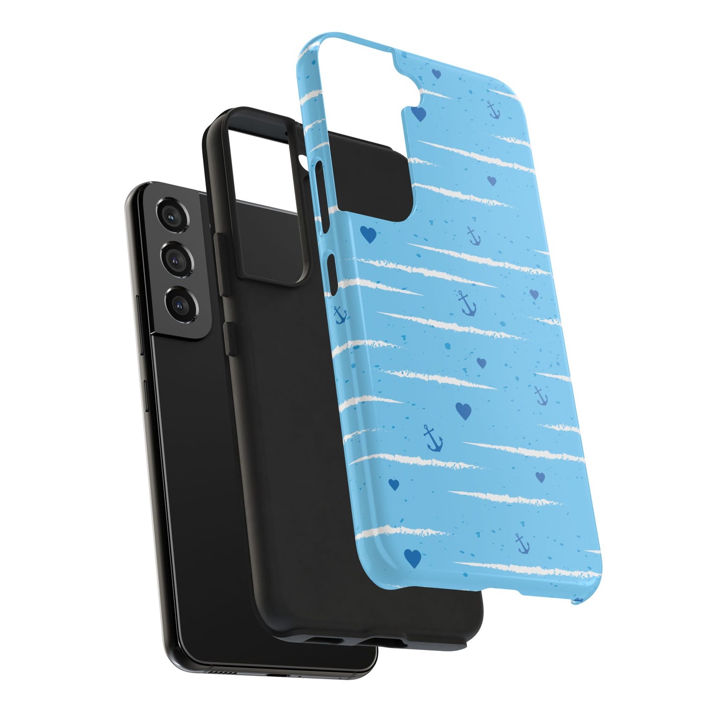 Nautical Tough Phone Cases | Beach Vibes, Anchors, Gifts for Travelers, Unique Phone Accessories, Ocean-Themed Cases
