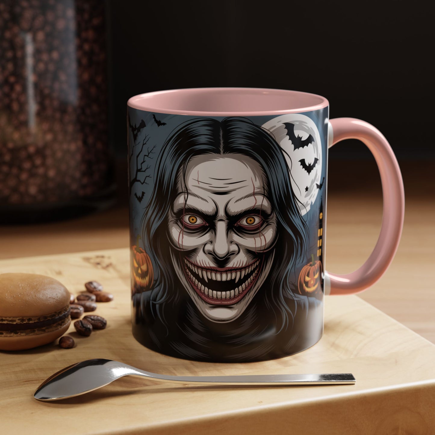 Spooky Halloween Coffee Mug - Perfect for Haunted Gatherings, Fall Celebrations, 11oz, 15oz, Trick or Treat, Coffee Lovers