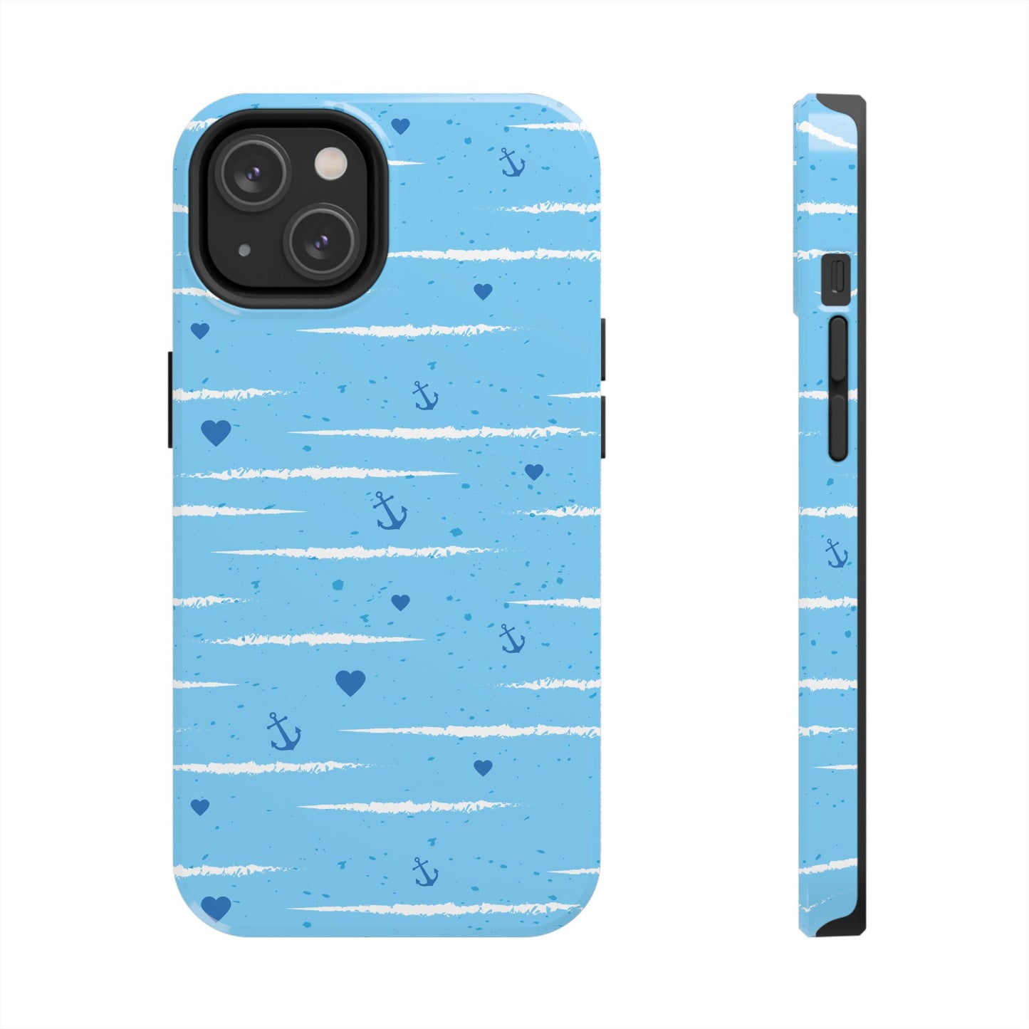 Nautical Tough Phone Cases | Beach Vibes, Anchors, Gifts for Travelers, Unique Phone Accessories, Ocean-Themed Cases