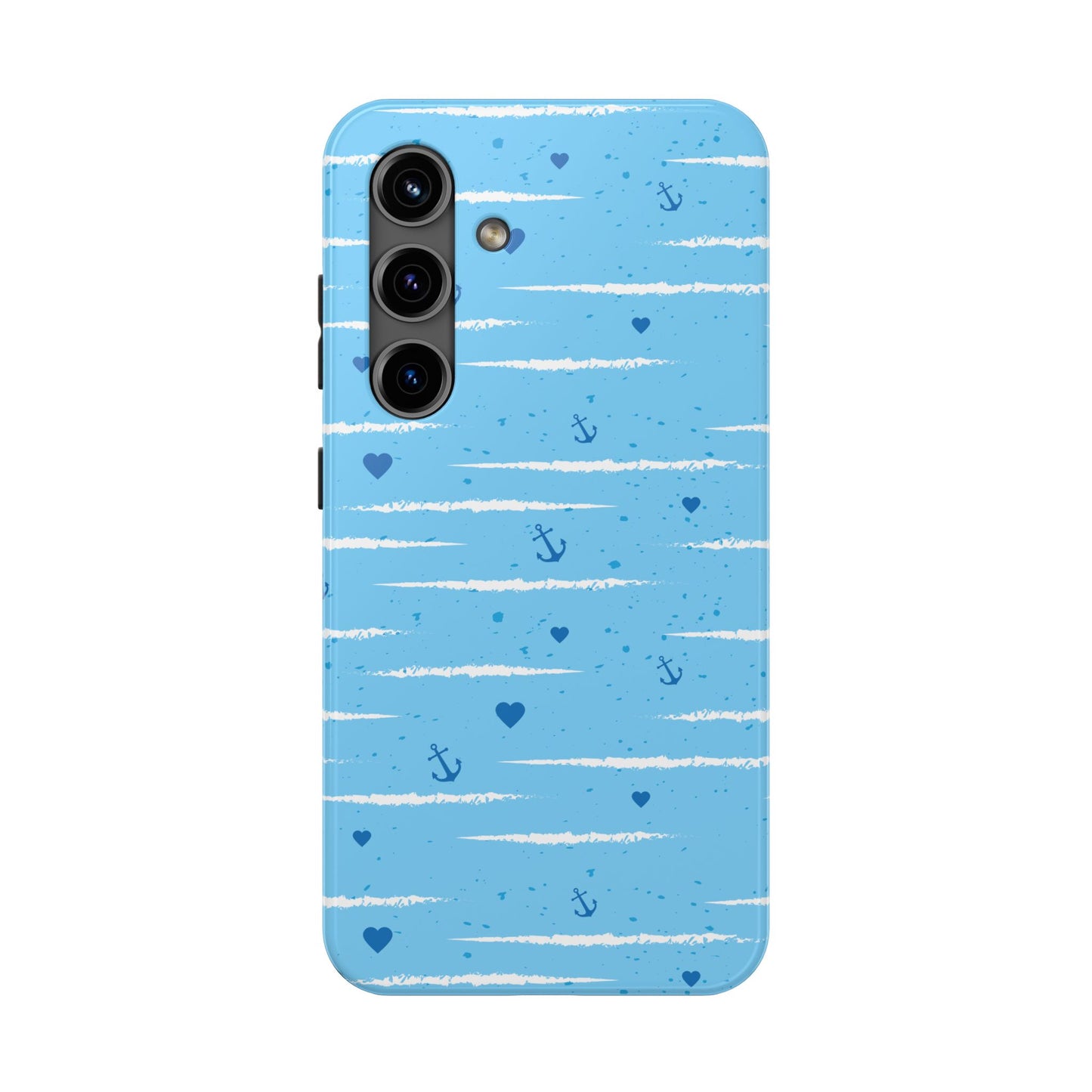 Nautical Tough Phone Cases | Beach Vibes, Anchors, Gifts for Travelers, Unique Phone Accessories, Ocean-Themed Cases