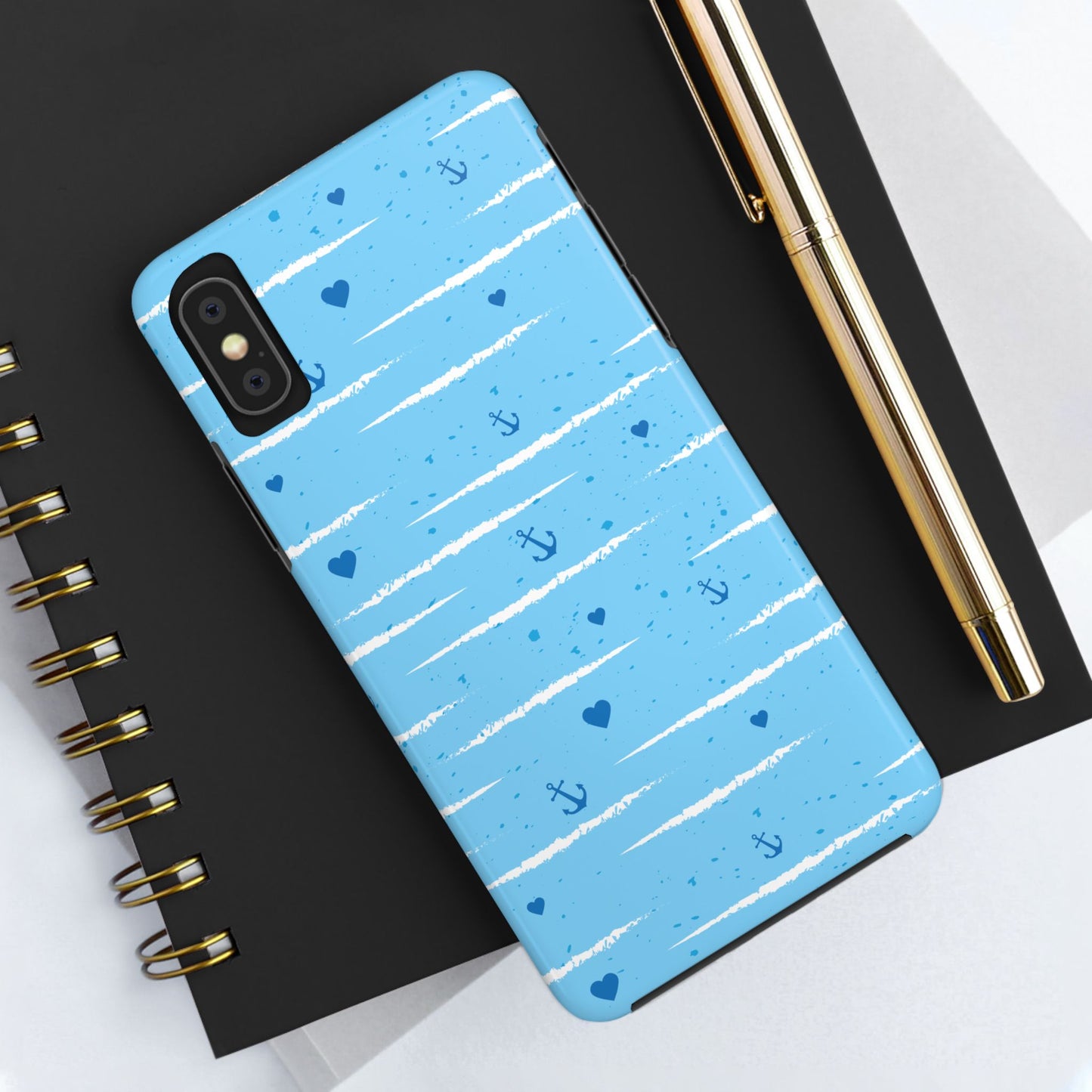 Nautical Tough Phone Cases | Beach Vibes, Anchors, Gifts for Travelers, Unique Phone Accessories, Ocean-Themed Cases