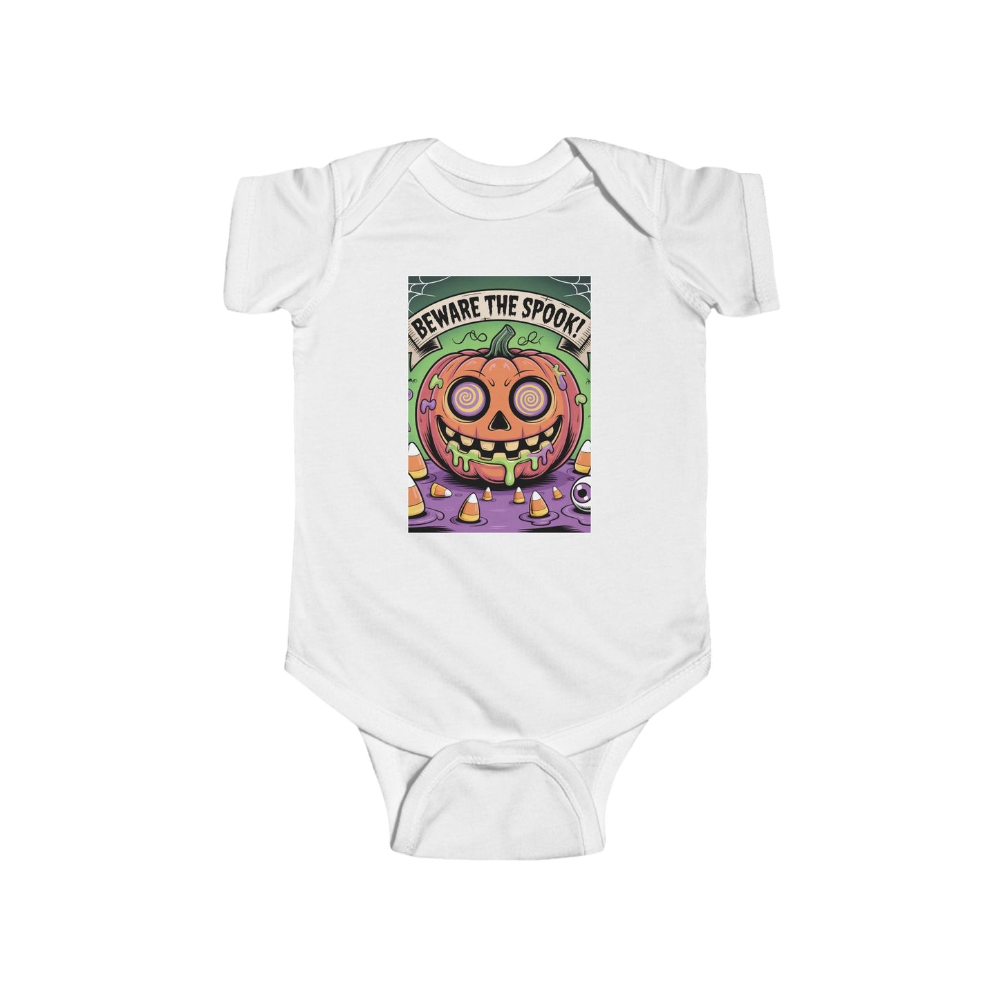 Halloween Baby Bodysuit, Spooky Infant Onesie, Cute Ghost Costume, Pumpkin Baby Outfit, Holiday Gift for New Parents