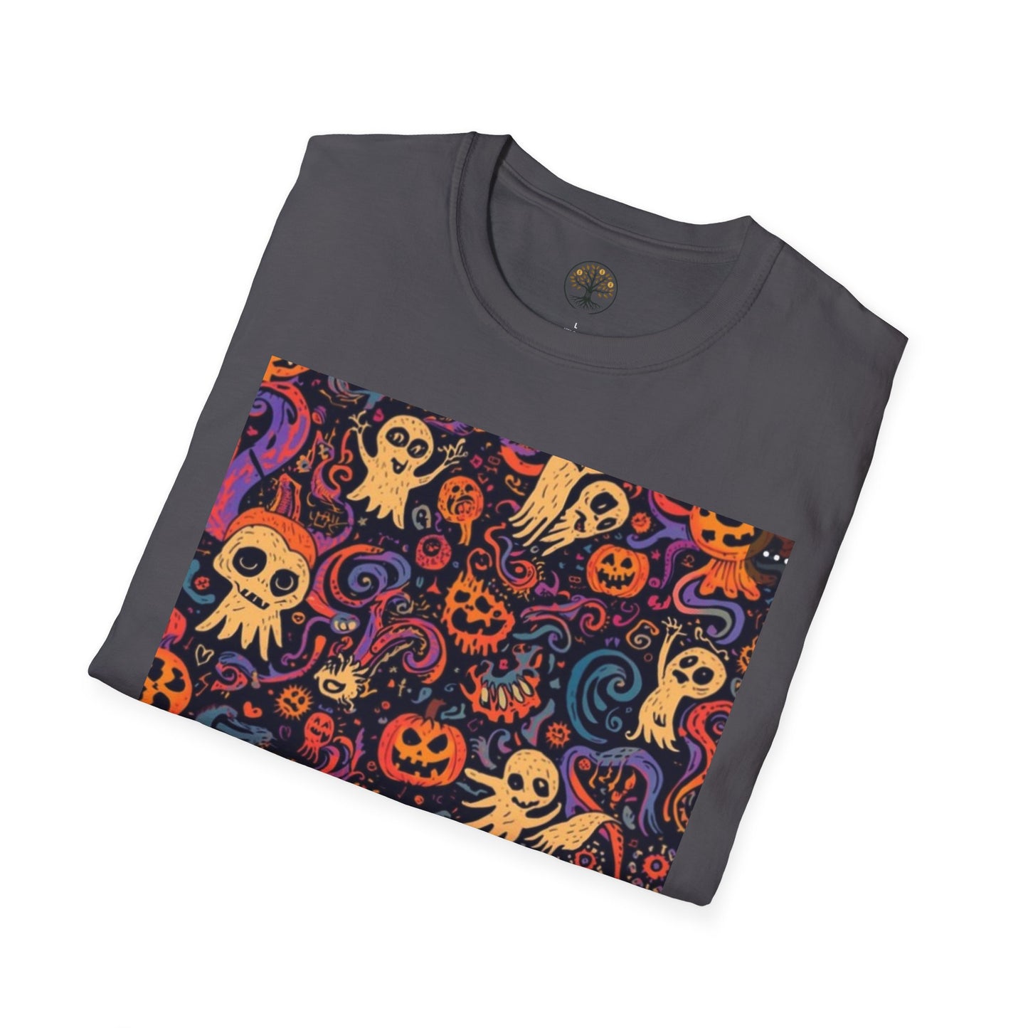 Halloween-Themed Unisex T-Shirt, Spooky Shirt, Fall Fashion, Seasonal Apparel, Trick-or-Treat Tee, Fun Halloween Wear