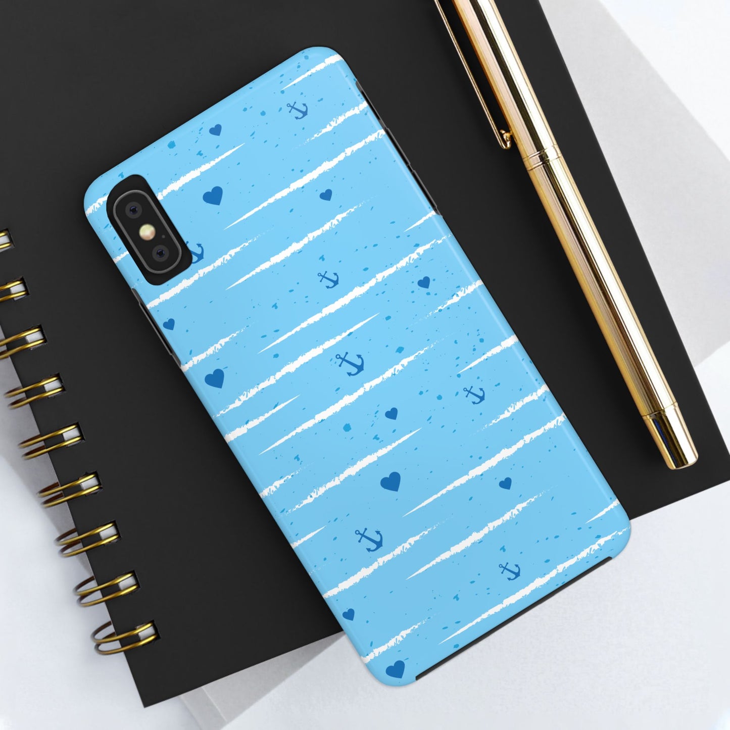 Nautical Tough Phone Cases | Beach Vibes, Anchors, Gifts for Travelers, Unique Phone Accessories, Ocean-Themed Cases