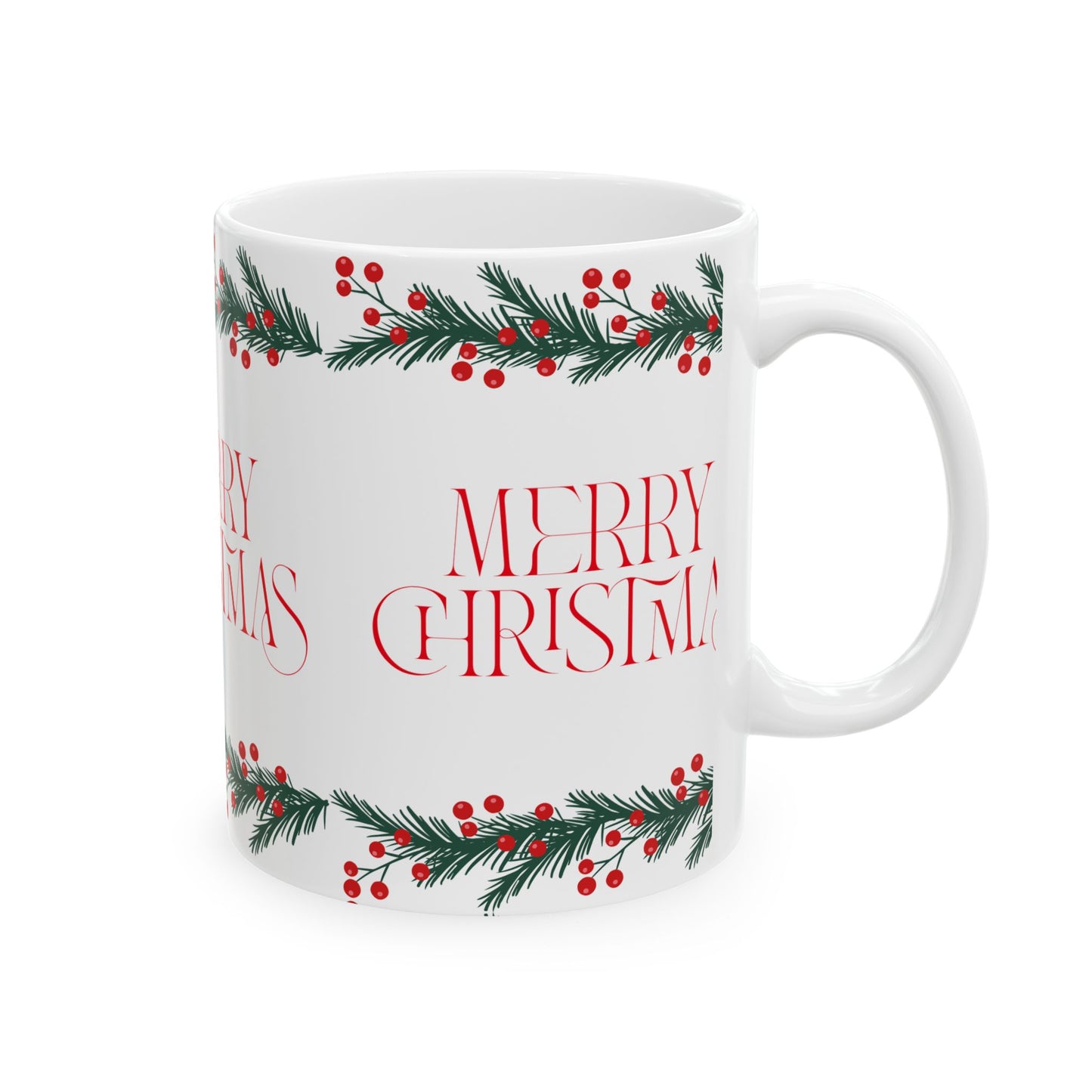 Festive Christmas Mug - Perfect Holiday Gift, Seasonal Drinkware, Coffee Cup, Merry Christmas Decor, Winter Beverage