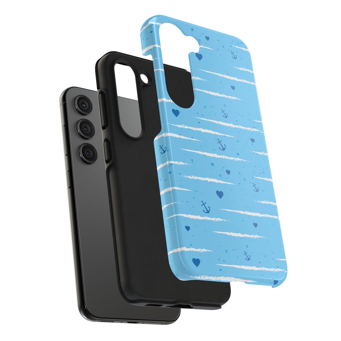 Nautical Tough Phone Cases | Beach Vibes, Anchors, Gifts for Travelers, Unique Phone Accessories, Ocean-Themed Cases