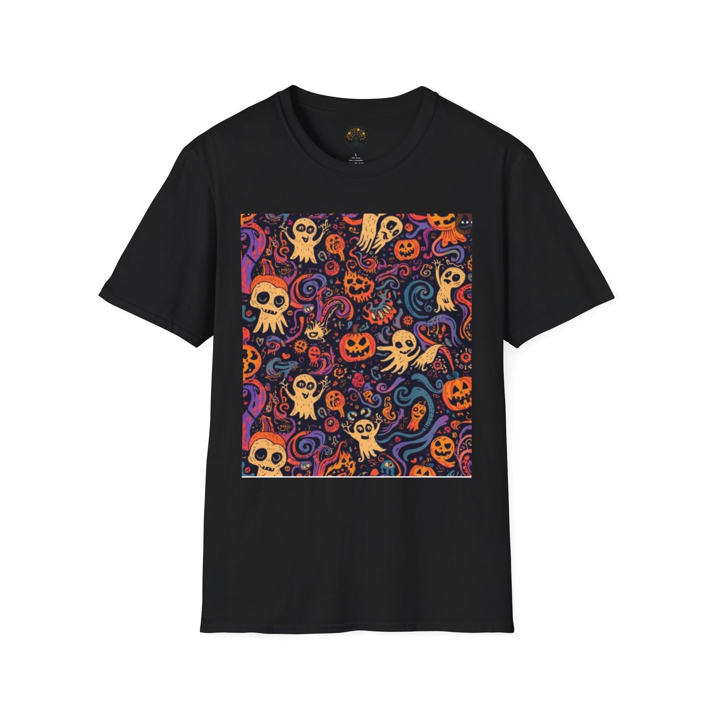 Halloween-Themed Unisex T-Shirt, Spooky Shirt, Fall Fashion, Seasonal Apparel, Trick-or-Treat Tee, Fun Halloween Wear