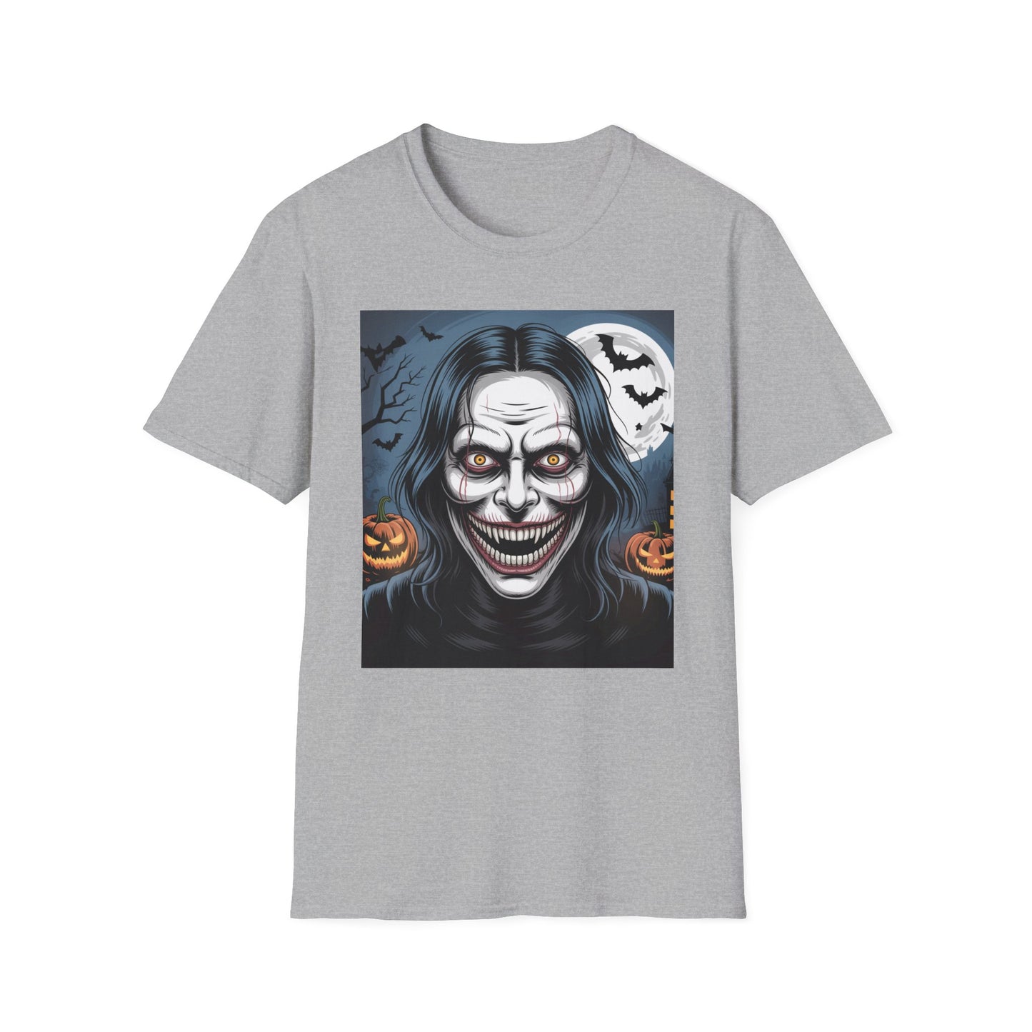 Halloween Graphic Tee, Spooky Unisex T-Shirt, October Celebration, Costume Party Shirt, Horror Fan Gift, Festive Apparel