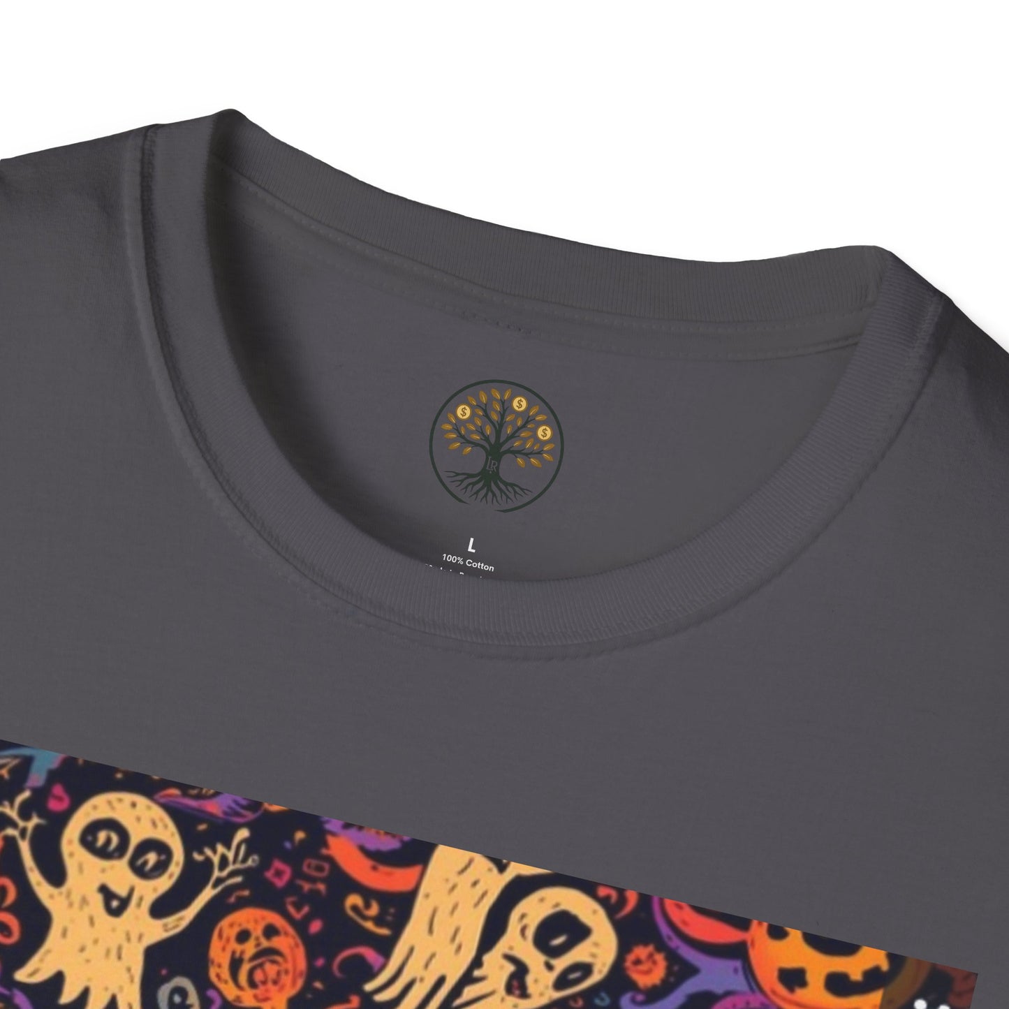 Halloween-Themed Unisex T-Shirt, Spooky Shirt, Fall Fashion, Seasonal Apparel, Trick-or-Treat Tee, Fun Halloween Wear