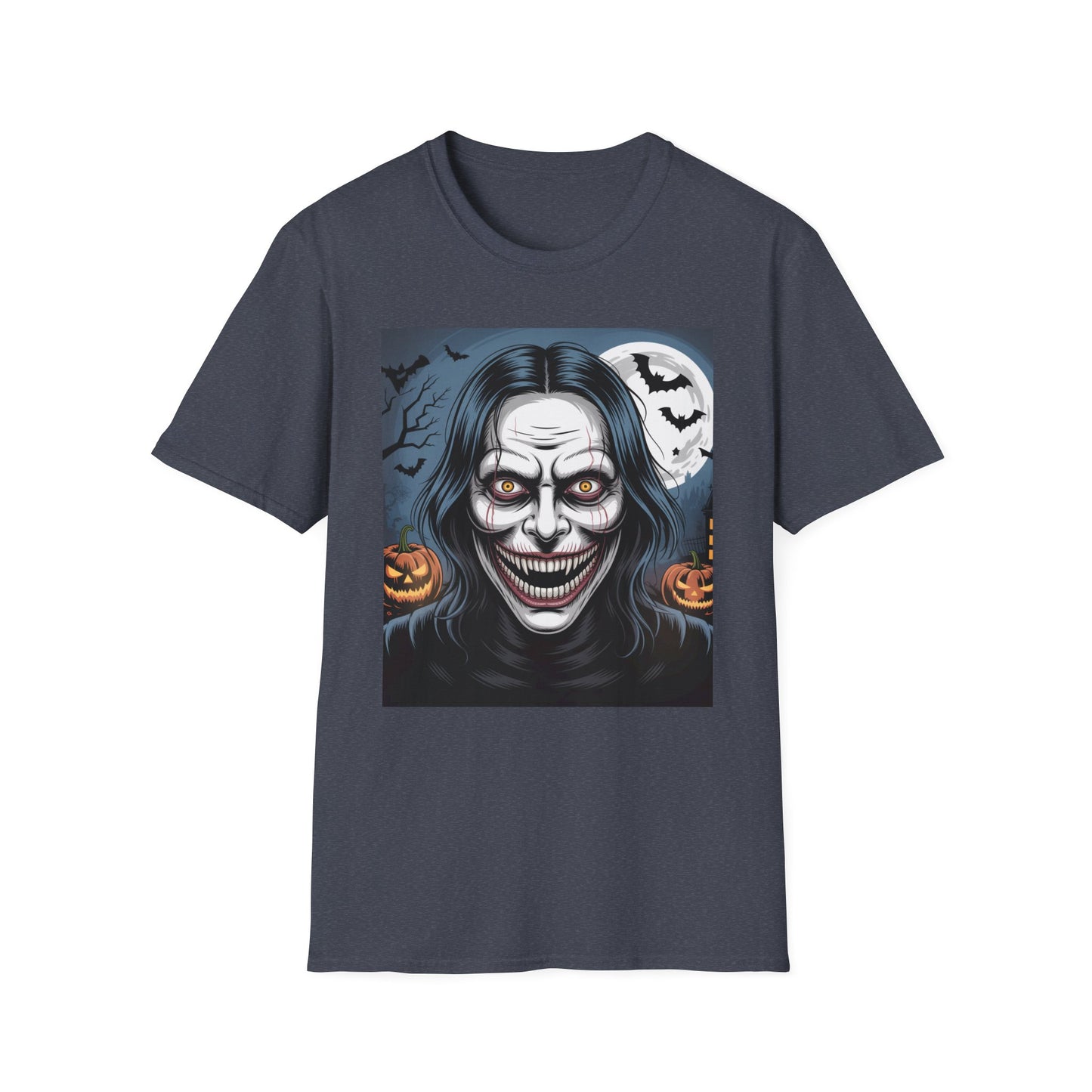 Halloween Graphic Tee, Spooky Unisex T-Shirt, October Celebration, Costume Party Shirt, Horror Fan Gift, Festive Apparel