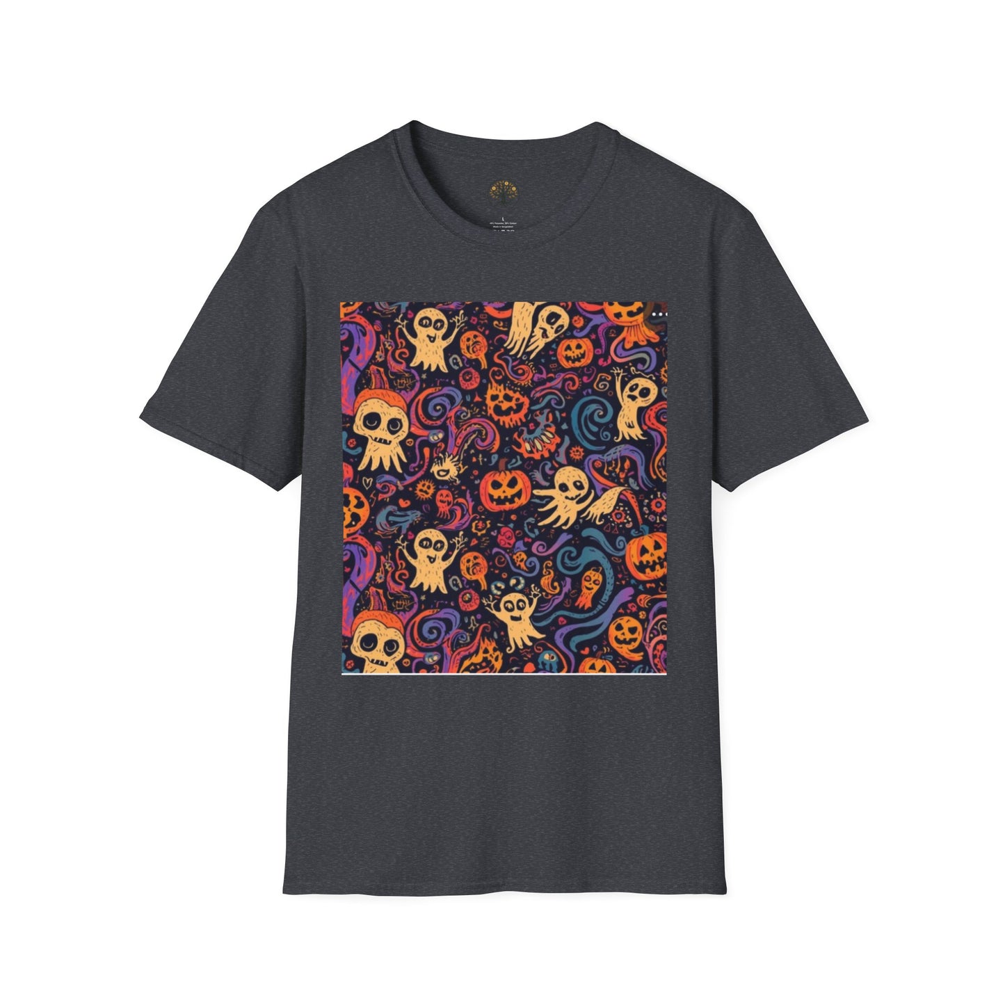 Halloween-Themed Unisex T-Shirt, Spooky Shirt, Fall Fashion, Seasonal Apparel, Trick-or-Treat Tee, Fun Halloween Wear