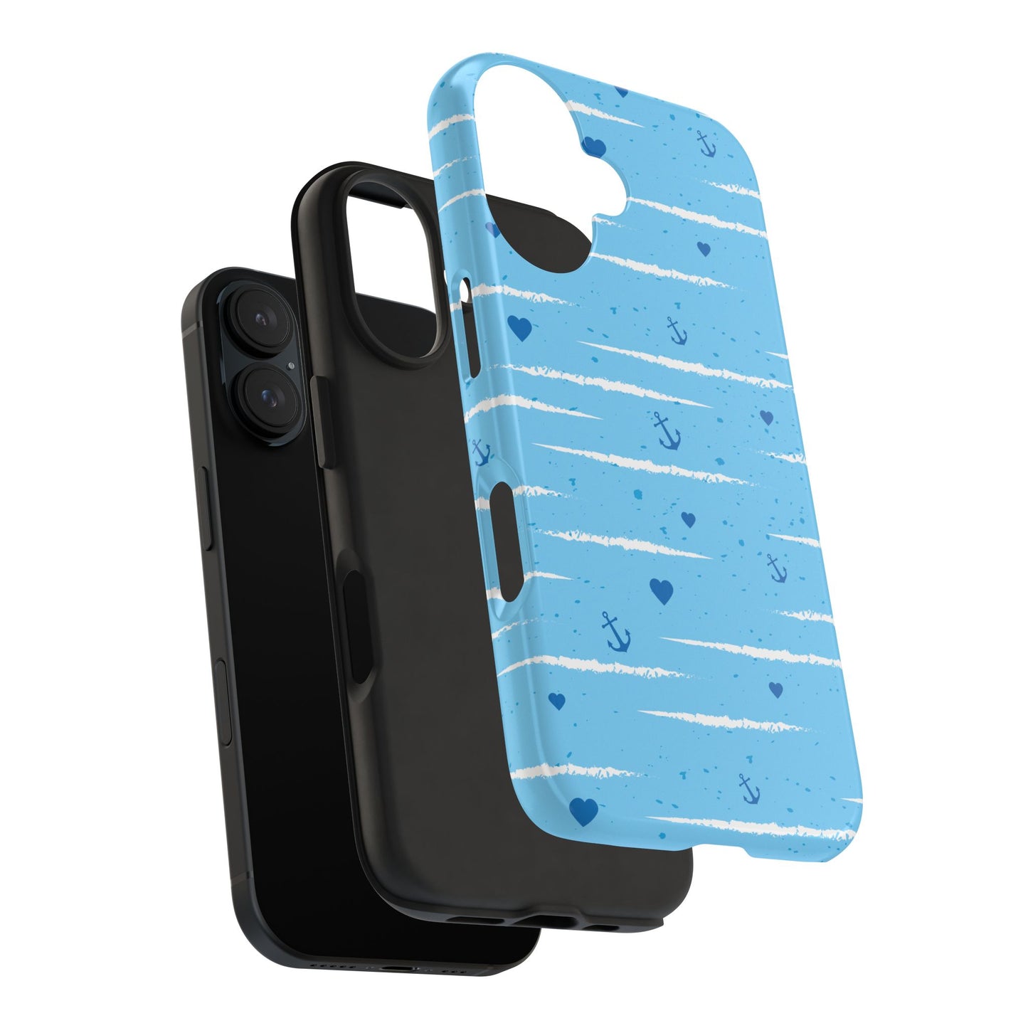 Nautical Tough Phone Cases | Beach Vibes, Anchors, Gifts for Travelers, Unique Phone Accessories, Ocean-Themed Cases