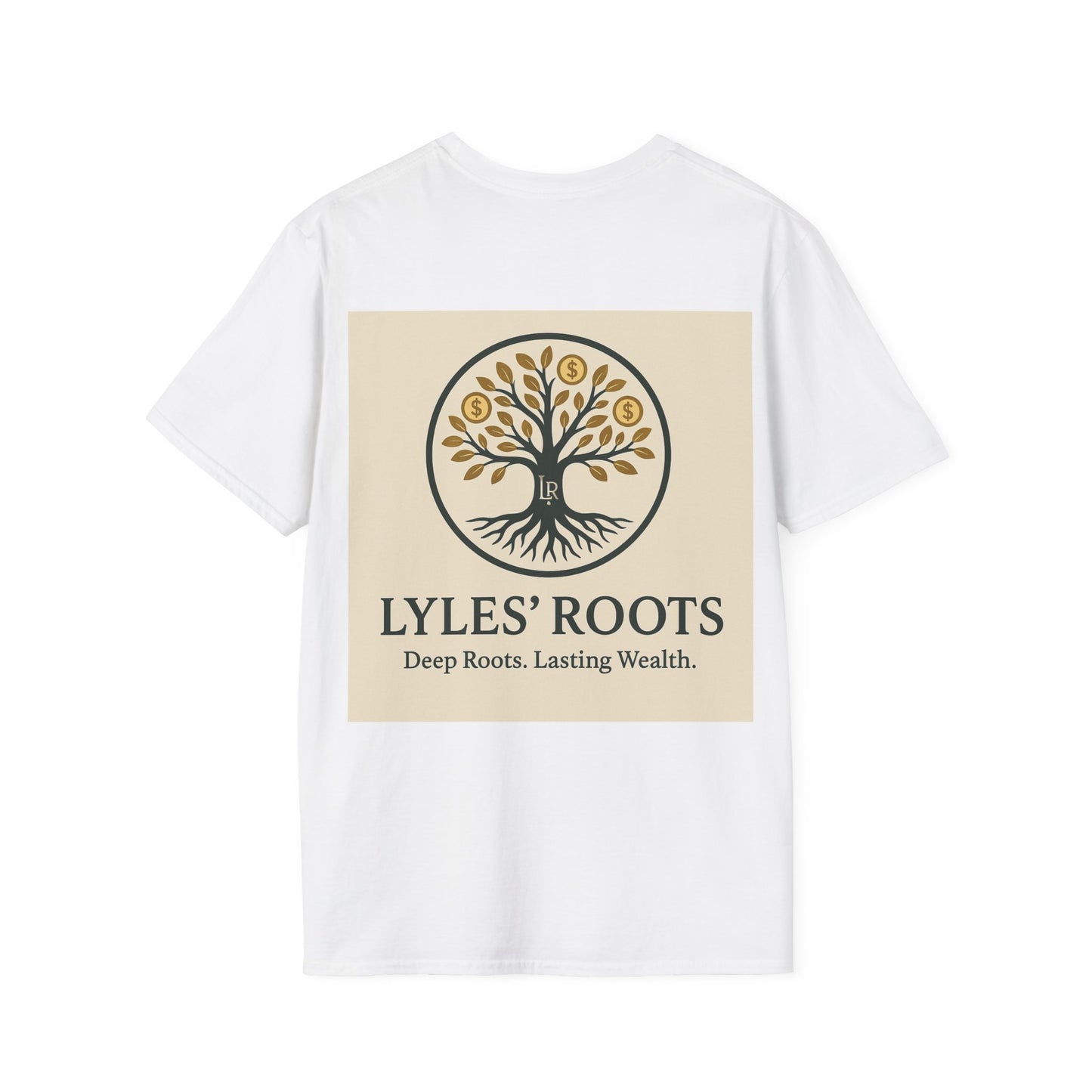 Lyles’ Roots Brand T-Shirt | Inspirational Unisex Tee for Nature Lovers, Gifts for Birthdays, Family Gatherings, Eco-Conscious Vibes
