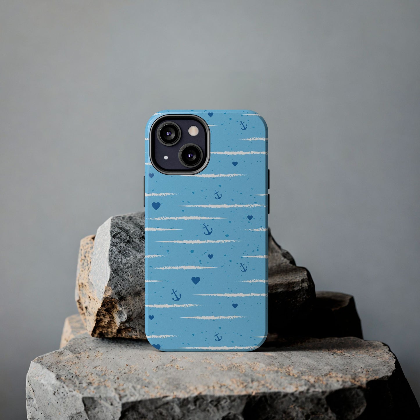 Nautical Tough Phone Cases | Beach Vibes, Anchors, Gifts for Travelers, Unique Phone Accessories, Ocean-Themed Cases
