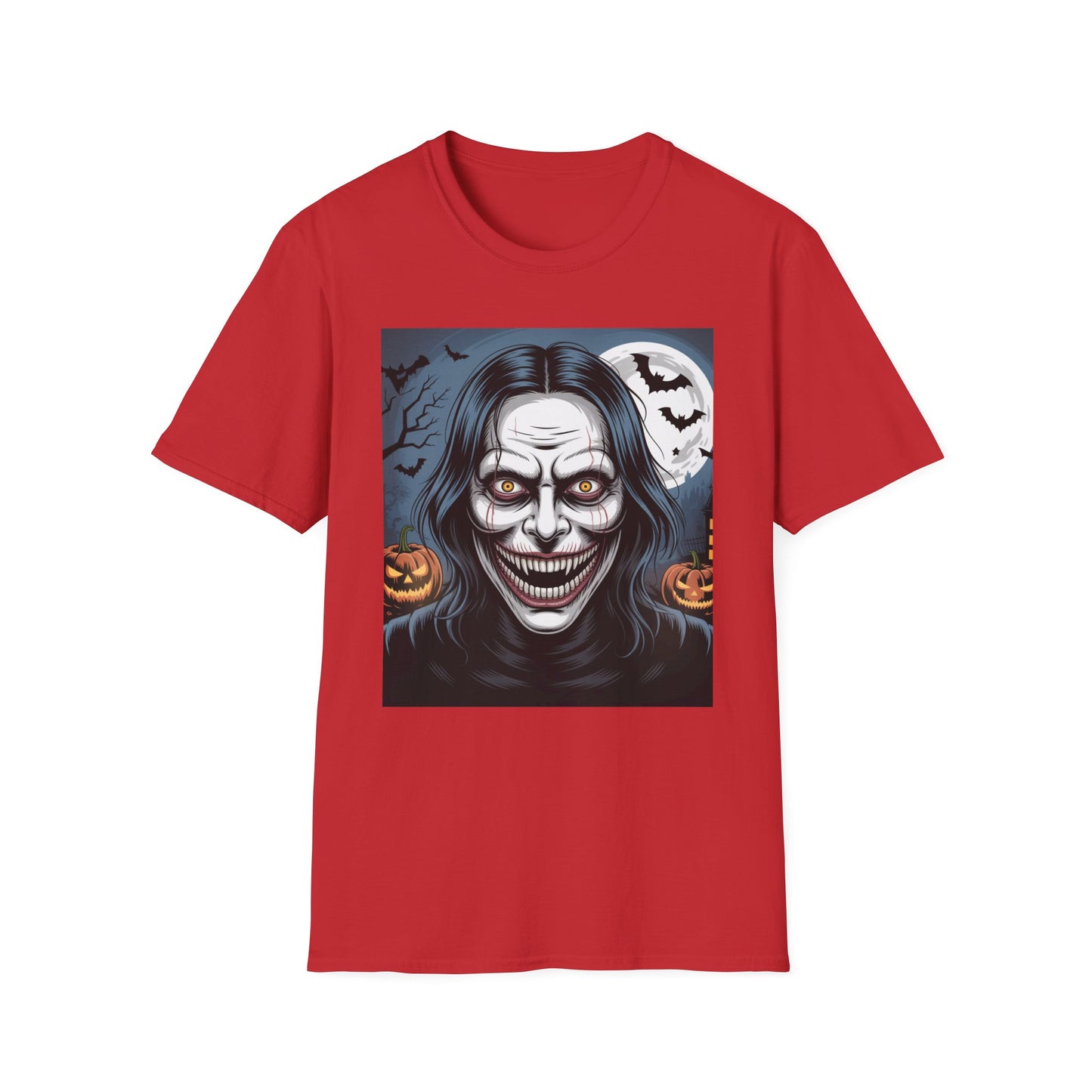 Halloween Graphic Tee, Spooky Unisex T-Shirt, October Celebration, Costume Party Shirt, Horror Fan Gift, Festive Apparel