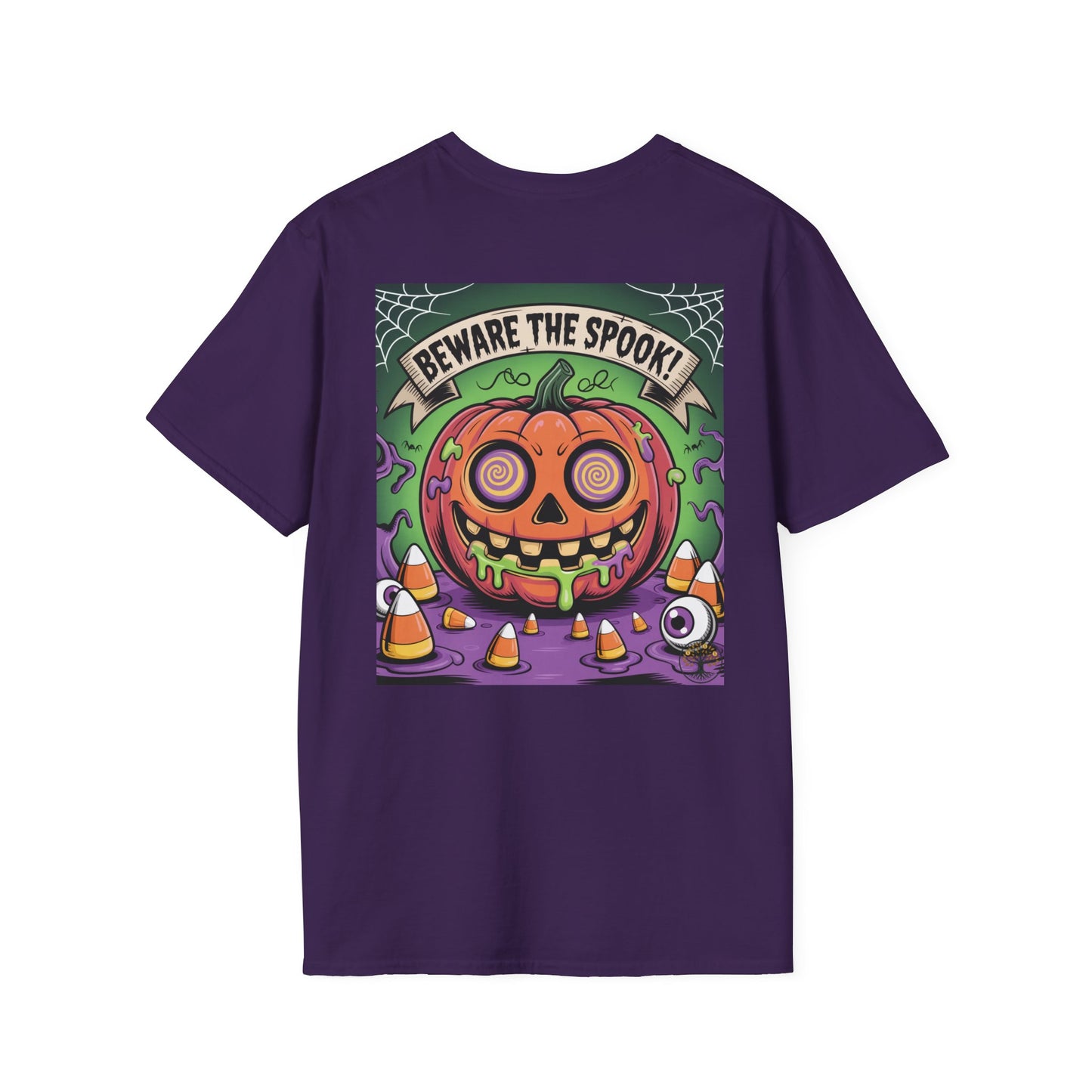 Halloween-Themed Unisex T-Shirt, Spooky Shirt, Fall Fashion, Seasonal Apparel, Trick-or-Treat Tee, Fun Halloween Wear