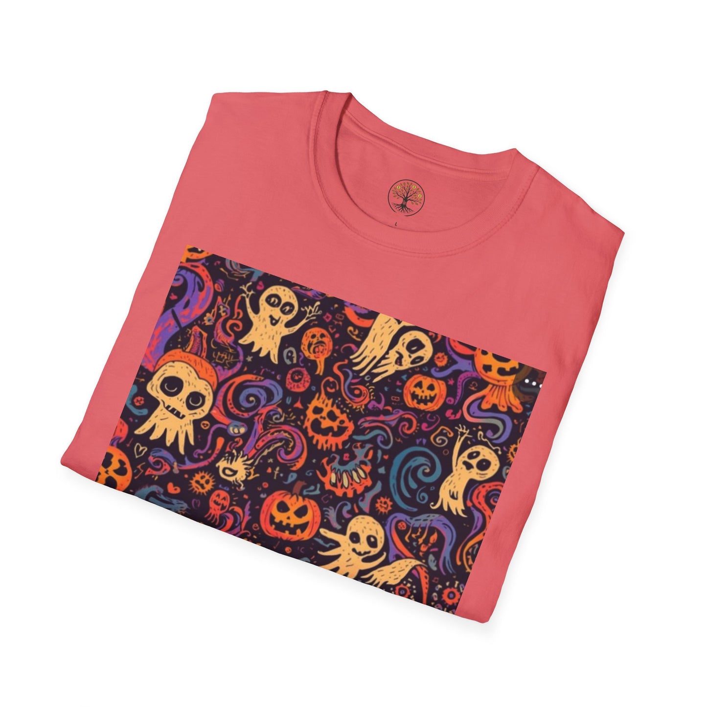 Halloween-Themed Unisex T-Shirt, Spooky Shirt, Fall Fashion, Seasonal Apparel, Trick-or-Treat Tee, Fun Halloween Wear