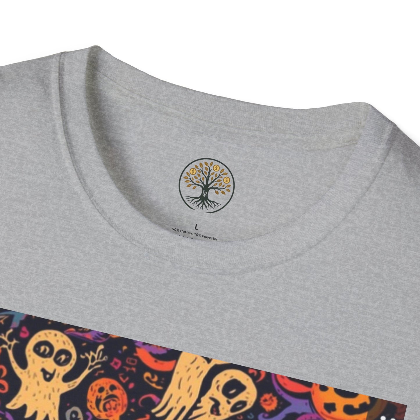 Halloween-Themed Unisex T-Shirt, Spooky Shirt, Fall Fashion, Seasonal Apparel, Trick-or-Treat Tee, Fun Halloween Wear