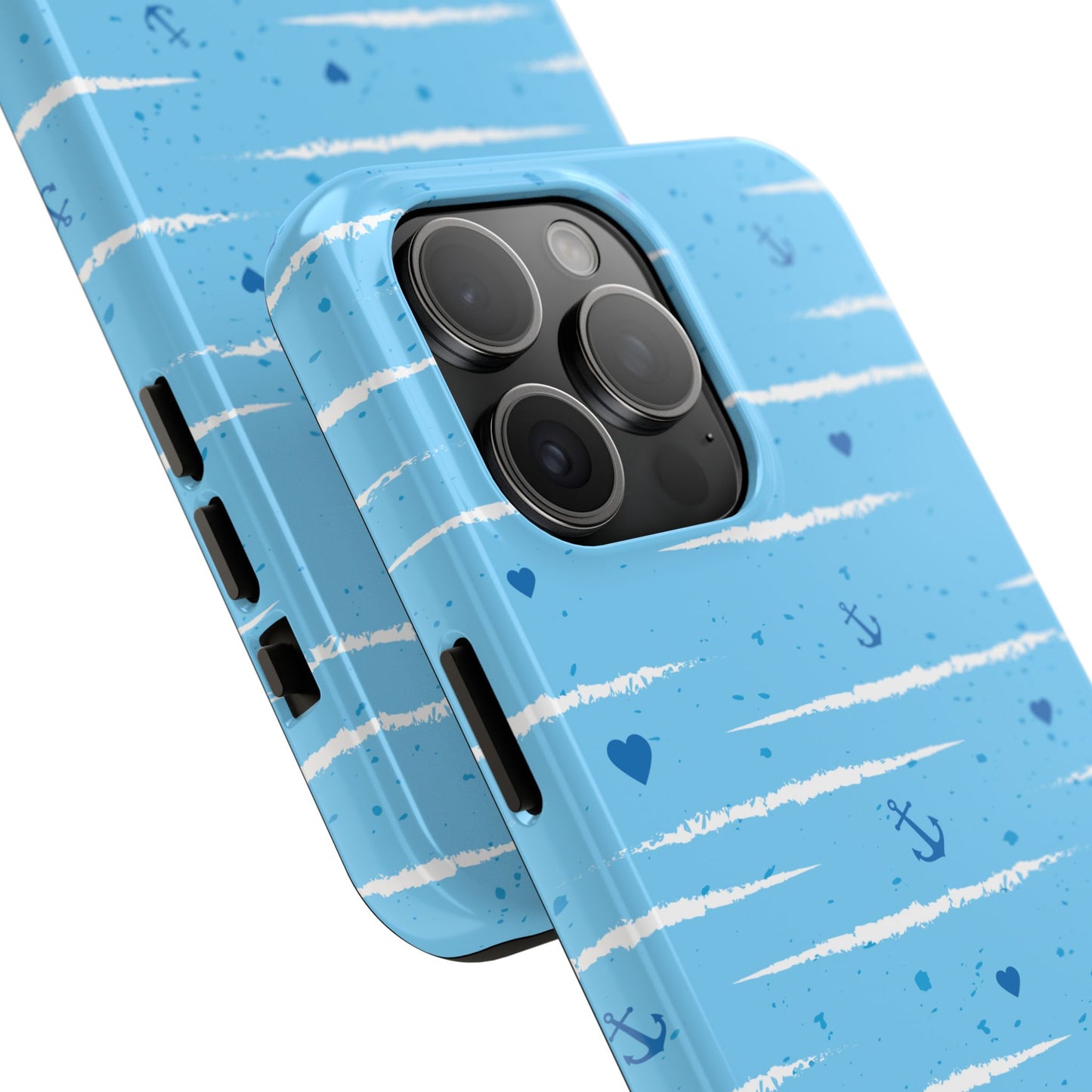 Nautical Tough Phone Cases | Beach Vibes, Anchors, Gifts for Travelers, Unique Phone Accessories, Ocean-Themed Cases
