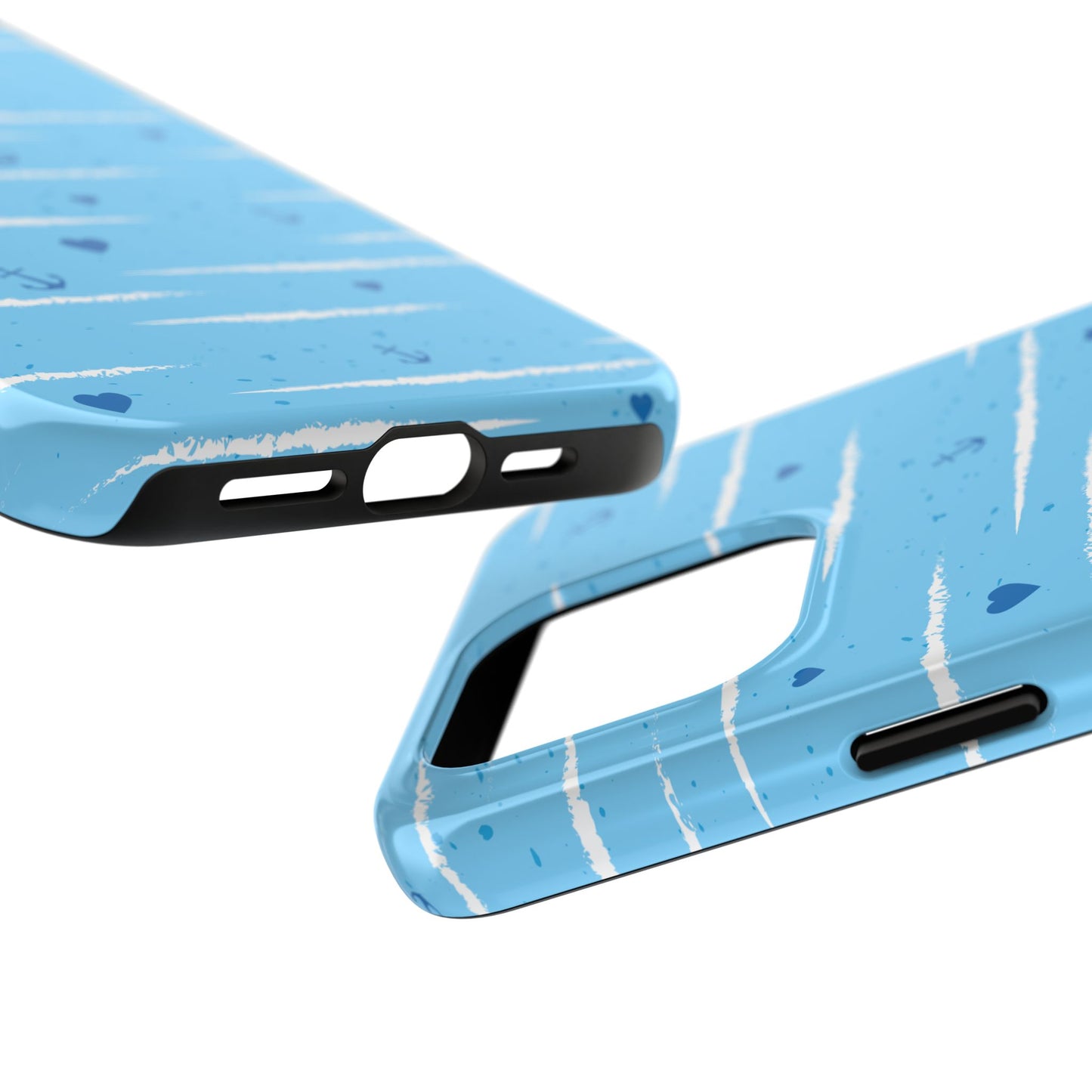 Nautical Tough Phone Cases | Beach Vibes, Anchors, Gifts for Travelers, Unique Phone Accessories, Ocean-Themed Cases