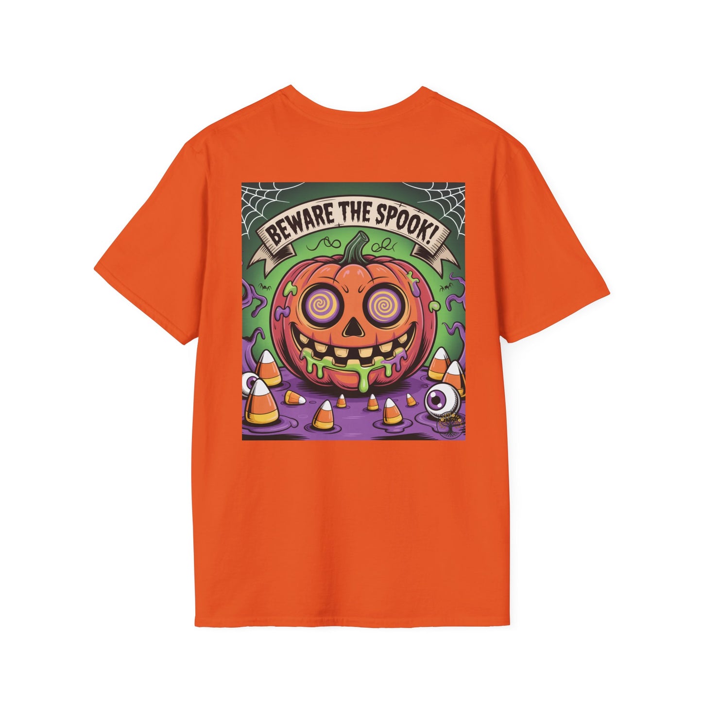Halloween-Themed Unisex T-Shirt, Spooky Shirt, Fall Fashion, Seasonal Apparel, Trick-or-Treat Tee, Fun Halloween Wear