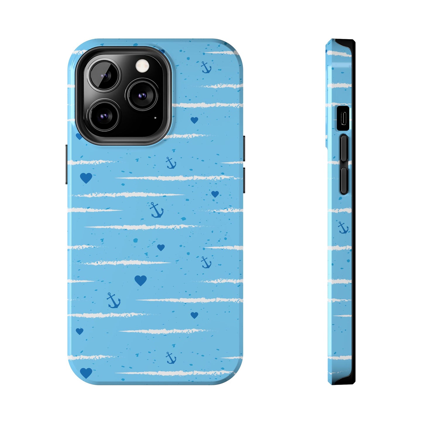 Nautical Tough Phone Cases | Beach Vibes, Anchors, Gifts for Travelers, Unique Phone Accessories, Ocean-Themed Cases