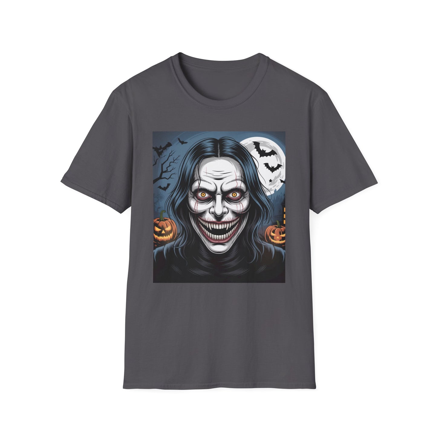 Halloween Graphic Tee, Spooky Unisex T-Shirt, October Celebration, Costume Party Shirt, Horror Fan Gift, Festive Apparel