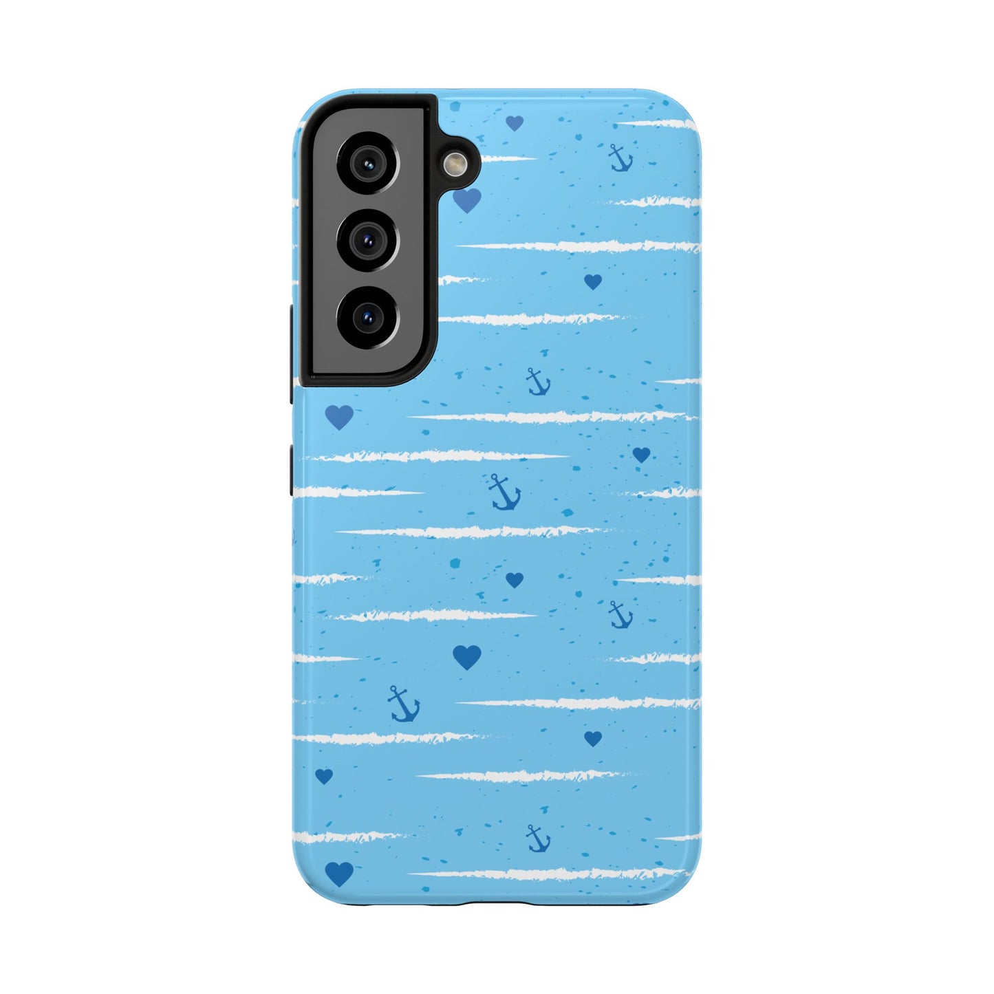 Nautical Tough Phone Cases | Beach Vibes, Anchors, Gifts for Travelers, Unique Phone Accessories, Ocean-Themed Cases